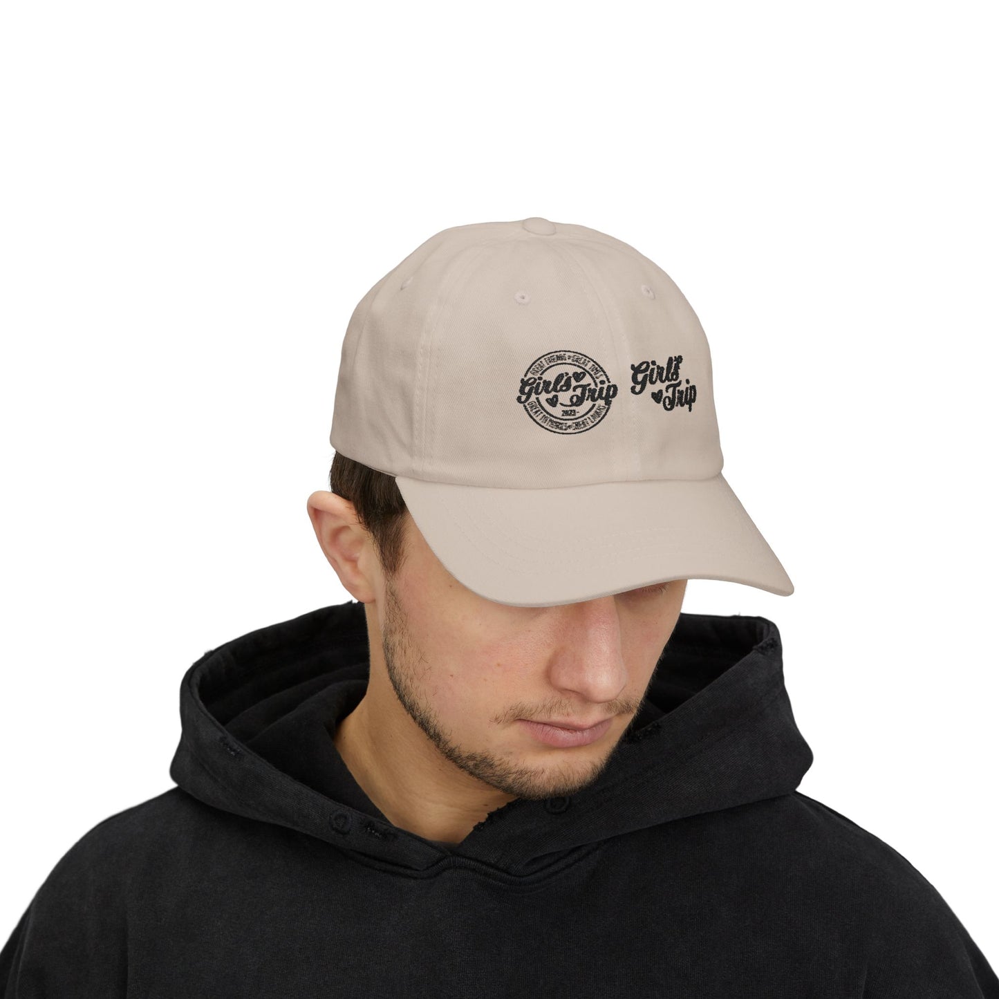 Girls Trip Classic Dad Cap, Embroidered Hat, Travel Accessory, Vacation Essentials, Gift for Friends