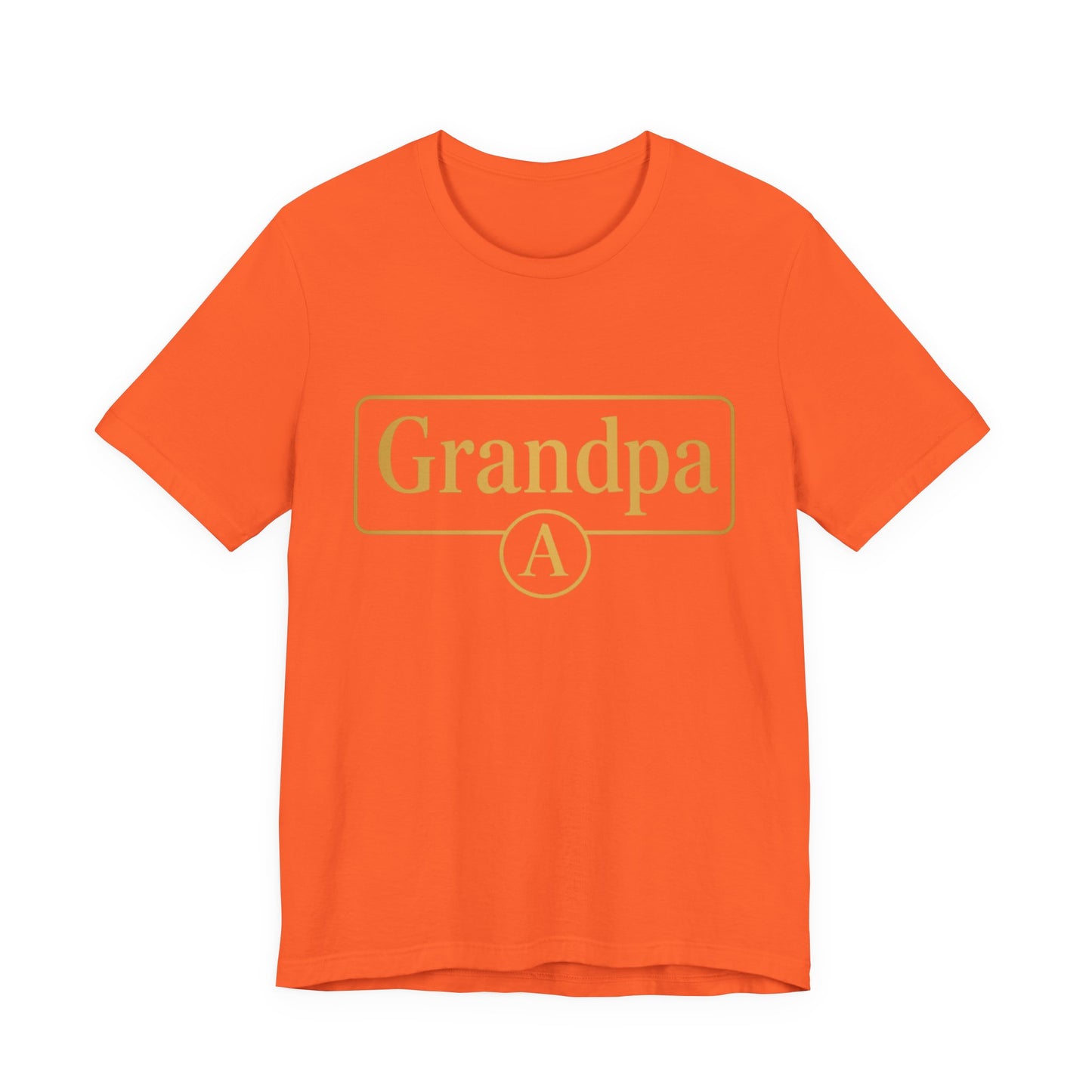 Grandpa Unisex Tee - Stylish Gift for Grandfathers, Casual Wear, Family Reunion, Birthday, Father's Day