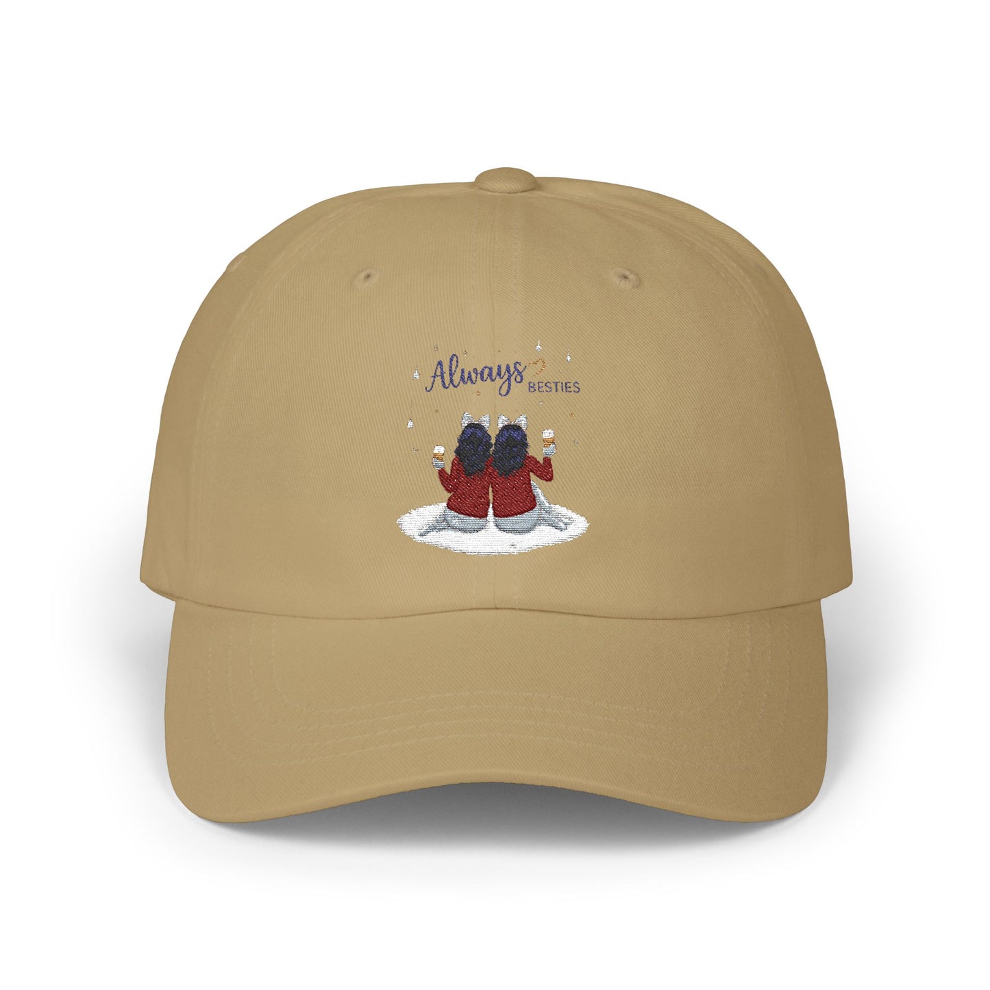 Heartwarming Classic Dad Cap, Custom Hat for Father's Day, Gift for Dads, Casual Cap for Every Season, Embroidered Hat with Message