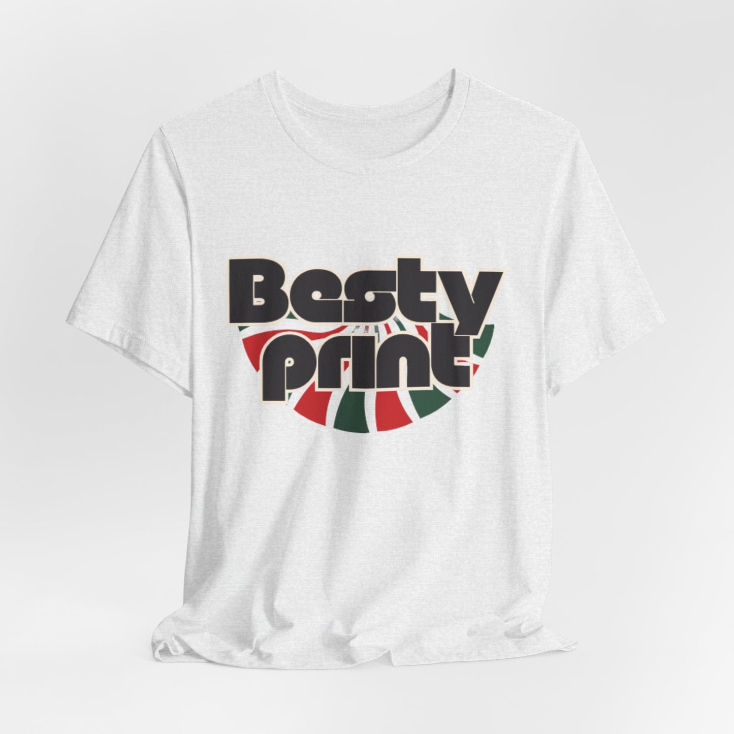 Besty Print Unisex Jersey Tee - Fun and Trendy T-Shirt for Friends, Casual Wear, Gifts, Parties, Holidays