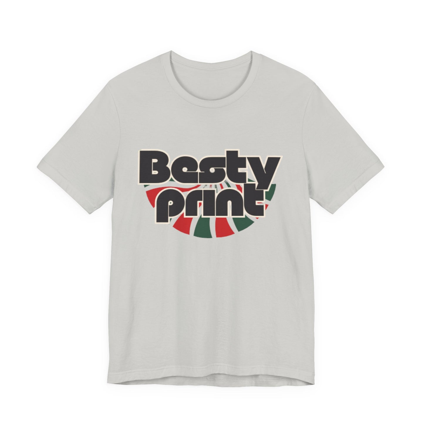 Besty Print Unisex Jersey Tee - Fun and Trendy T-Shirt for Friends, Casual Wear, Gifts, Parties, Holidays