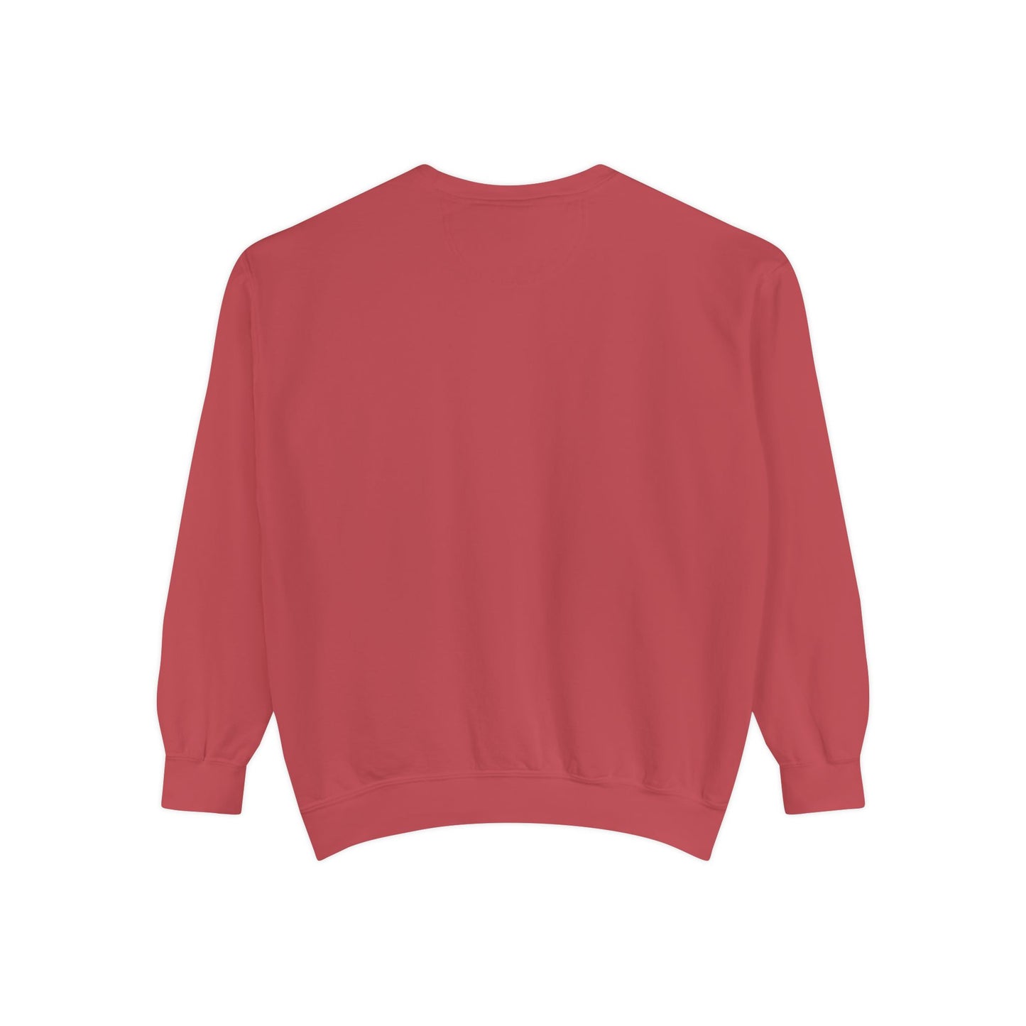 Personalized Garment-Dyed Unisex Sweatshirt | Cozy, Casual, Perfect for Gifting, Everyday Wear, Holiday Celebrations