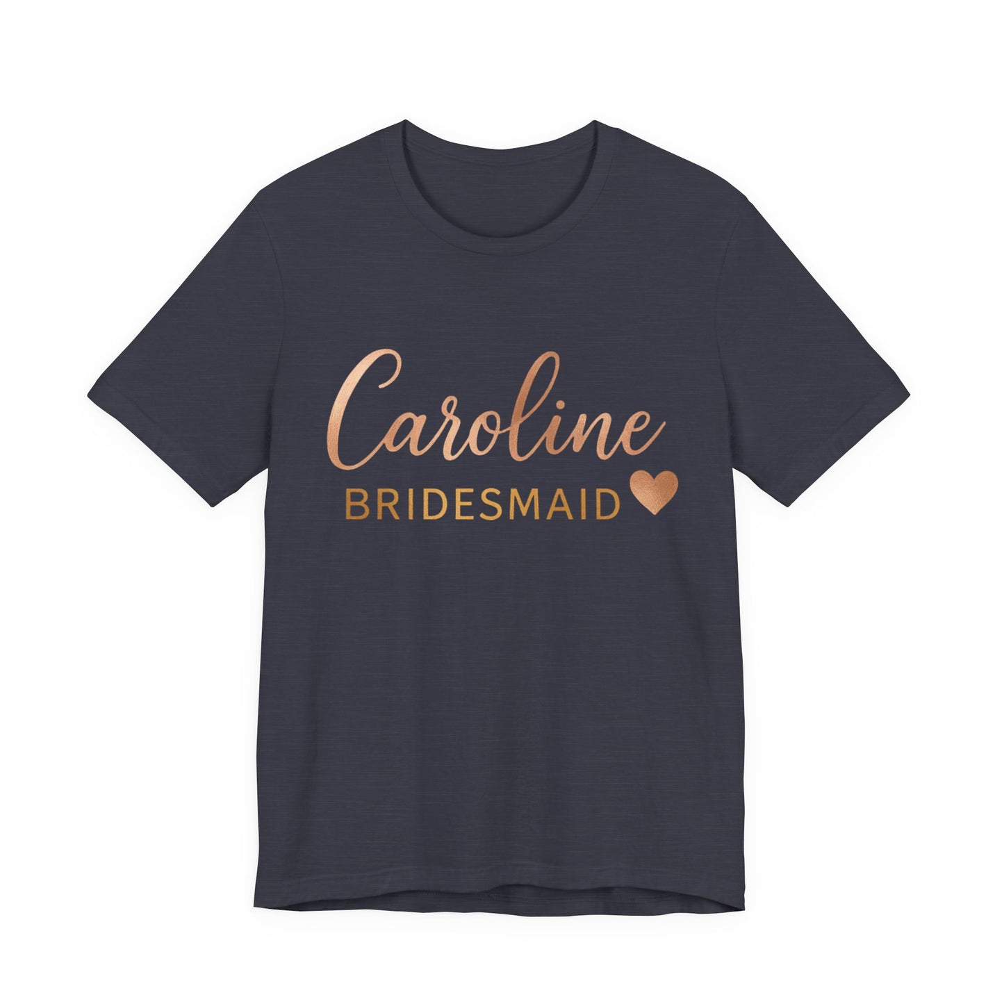 Bridesmaid T-Shirt, Customizable Team Tee, Unique Wedding Gift, Bridal Party Shirt, Memorable Engagement Celebration