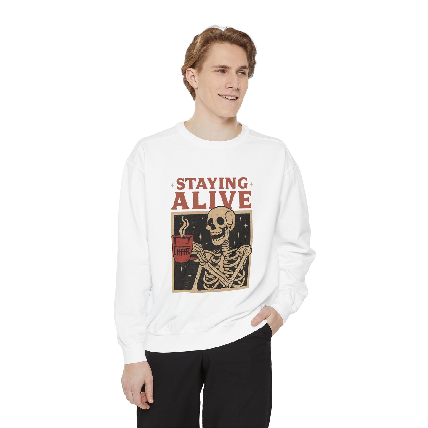 Unisex Garment-Dyed Sweatshirt