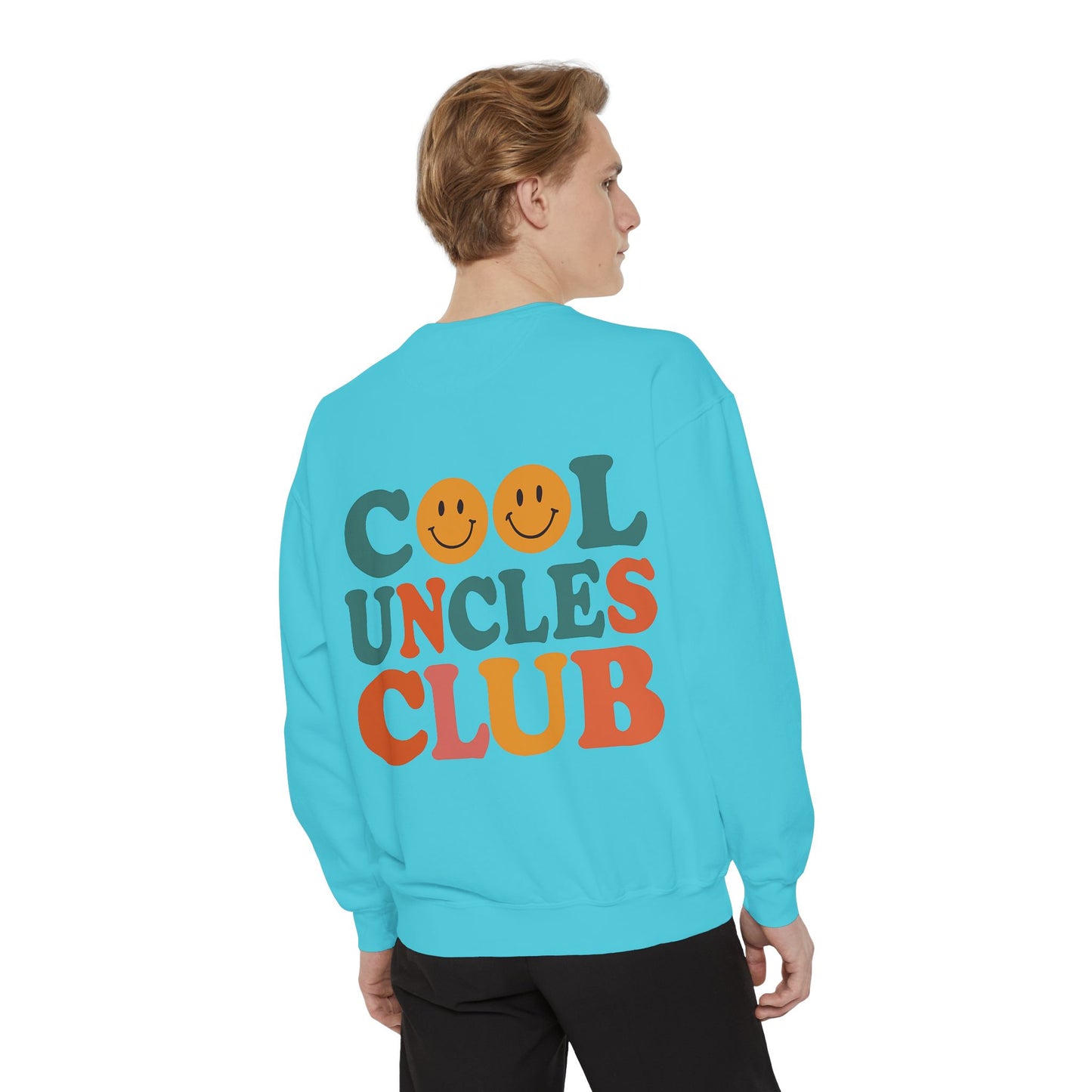 Cool Uncles Club Sweatshirt, Unisex Fashion, Cozy Gift for Dads, Family Reunion, Hipster Style, Casual Wear