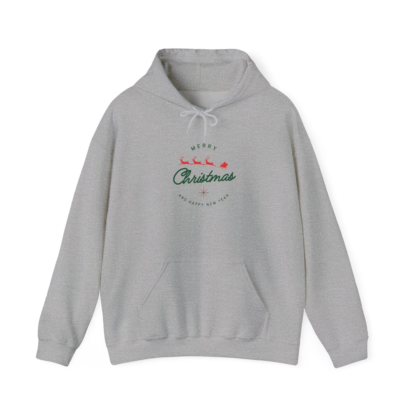 Merry Christmas Unisex Hoodie, Cozy Holiday Sweatshirt, Winter Wardrobe Essential, Gift for Him/Her, Festive Apparel