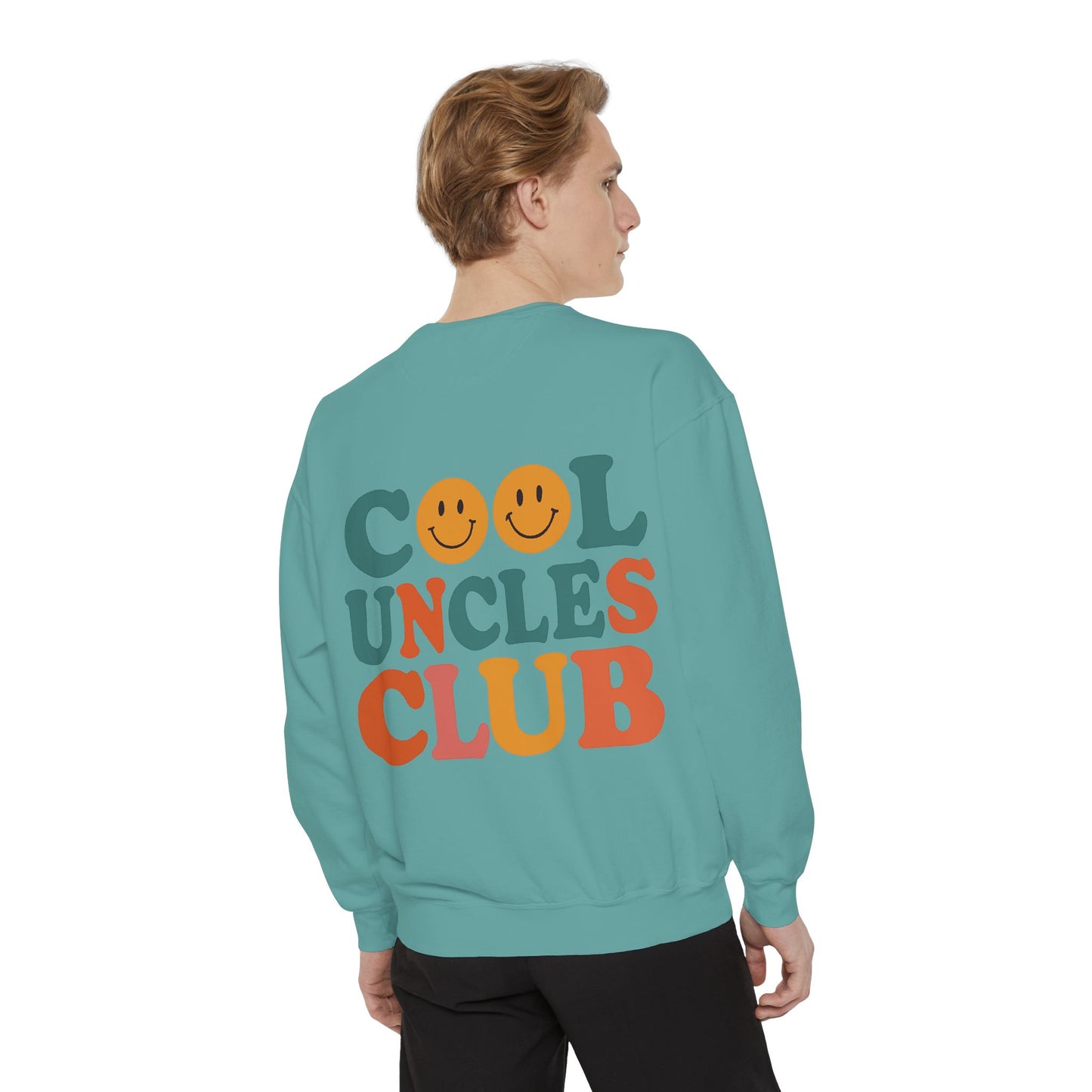 Cool Uncles Club Sweatshirt, Unisex Fashion, Cozy Gift for Dads, Family Reunion, Hipster Style, Casual Wear