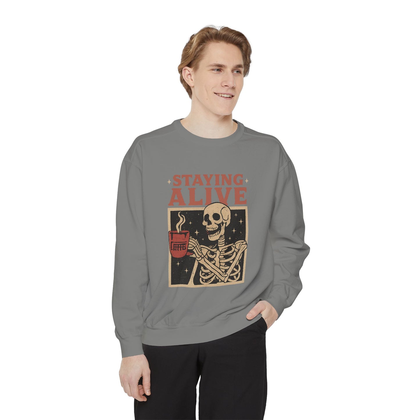 Unisex Garment-Dyed Sweatshirt