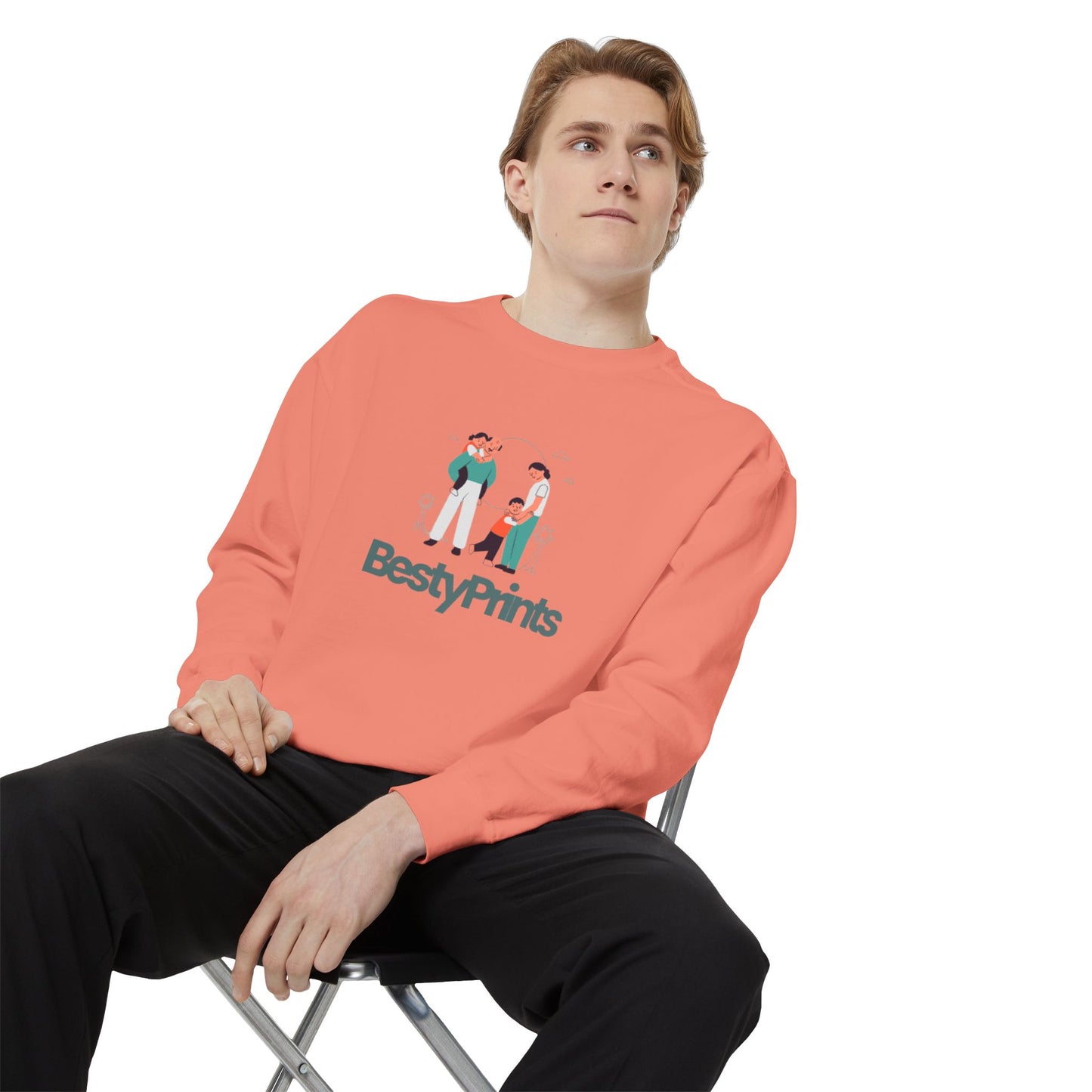 Best Friends Unisex Sweatshirt, Cozy Fashion, Gift for Friends, Casual Wear, Retro Style, Perfect for Hangouts, Birthday Gift