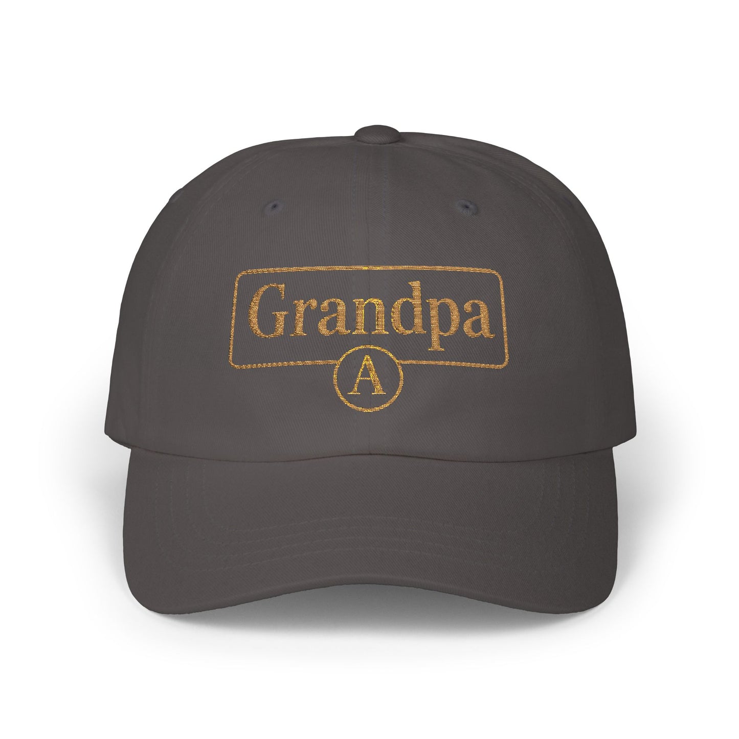 Classic Dad Cap with 'Grandpa' Design – Perfect Gift for Father's Day, Casual Outings, Playful Statement, Dad's Birthday, Summer Fun