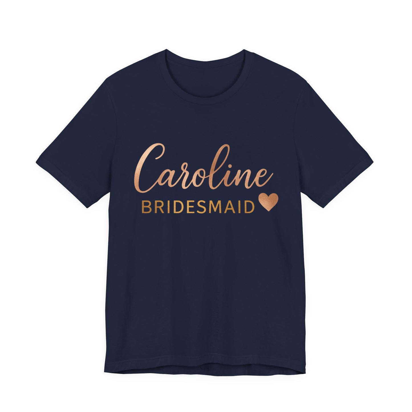 Bridesmaid T-Shirt, Customizable Team Tee, Unique Wedding Gift, Bridal Party Shirt, Memorable Engagement Celebration