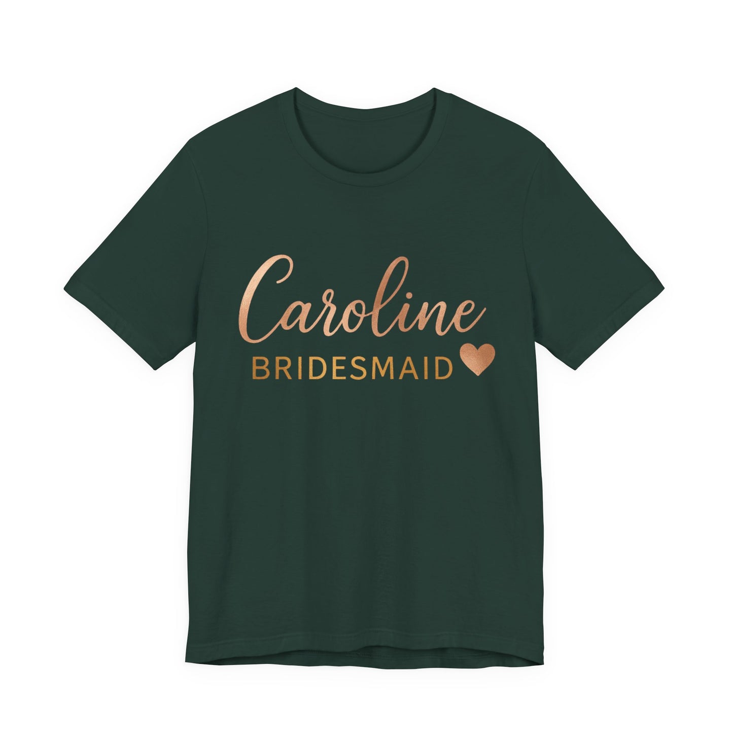 Bridesmaid T-Shirt, Customizable Team Tee, Unique Wedding Gift, Bridal Party Shirt, Memorable Engagement Celebration