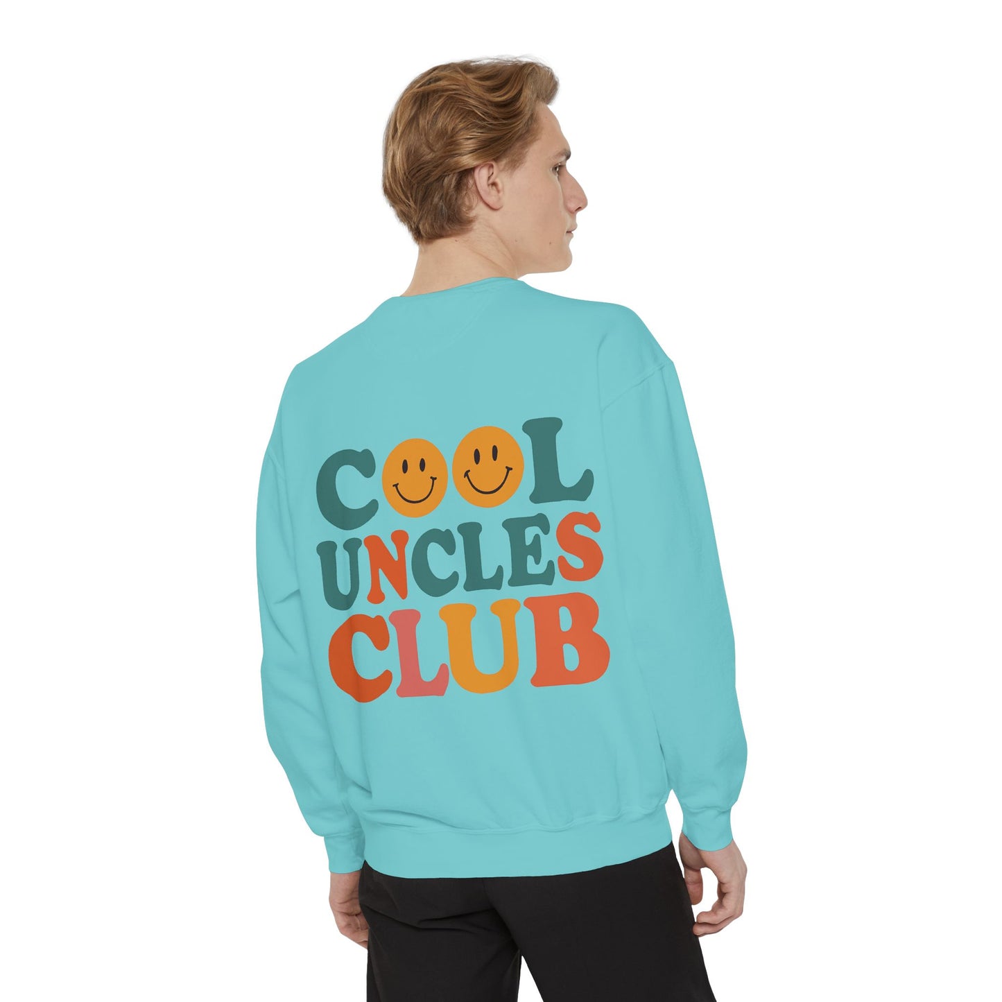 Cool Uncles Club Sweatshirt, Unisex Fashion, Cozy Gift for Dads, Family Reunion, Hipster Style, Casual Wear