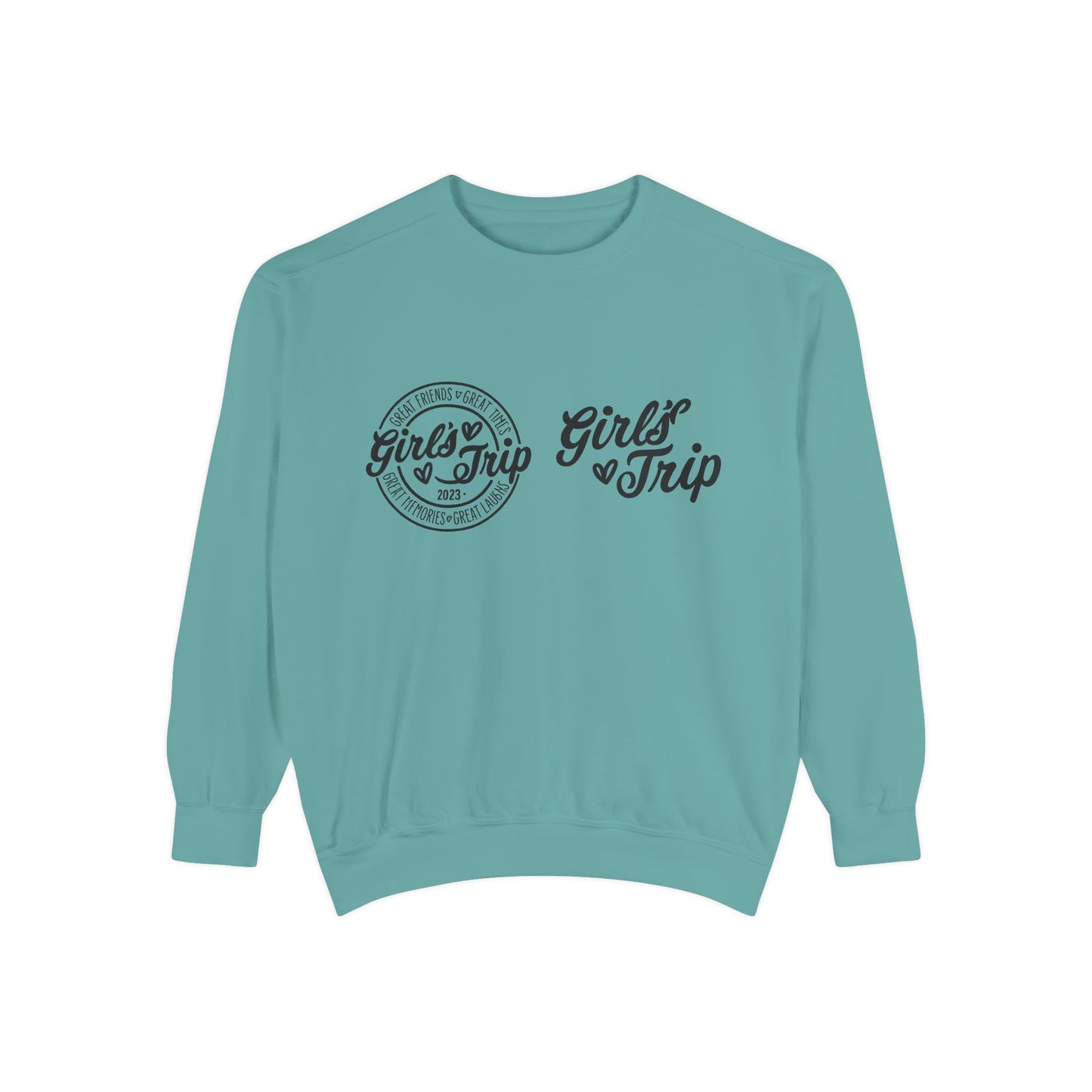Girls Trip Unisex Sweatshirt, Cozy Girls Weekend Apparel, Perfect for Group Travel, Gift for Friends, Casual Fashion for Getaways