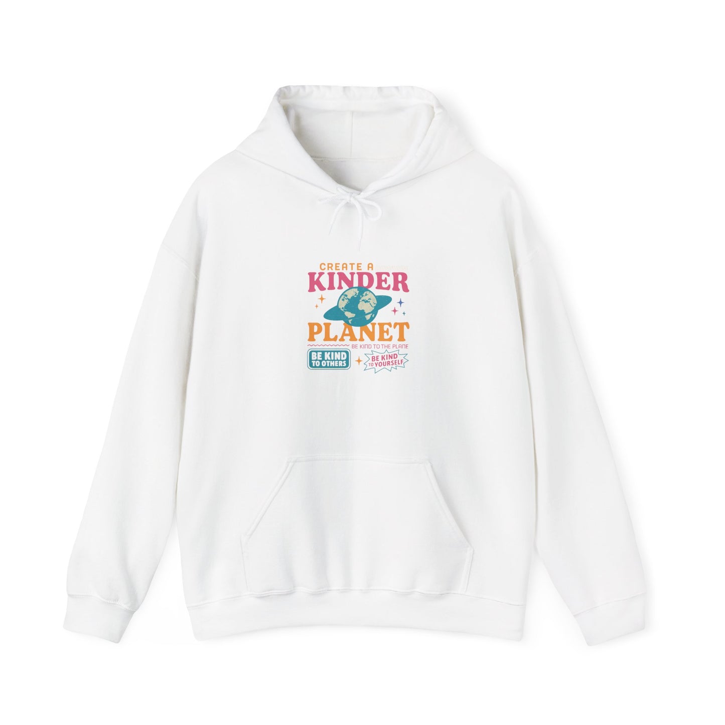 Eco-Friendly Hoodie for a Kinder Planet, Unisex Sweatshirt, Sustainable Apparel Gift, Earth Day Celebration, Cozy Everyday Wear