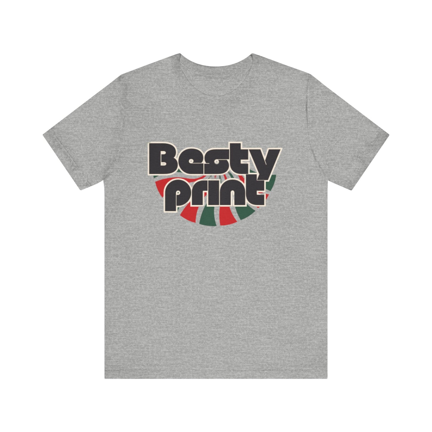 Besty Print Unisex Jersey Tee - Fun and Trendy T-Shirt for Friends, Casual Wear, Gifts, Parties, Holidays