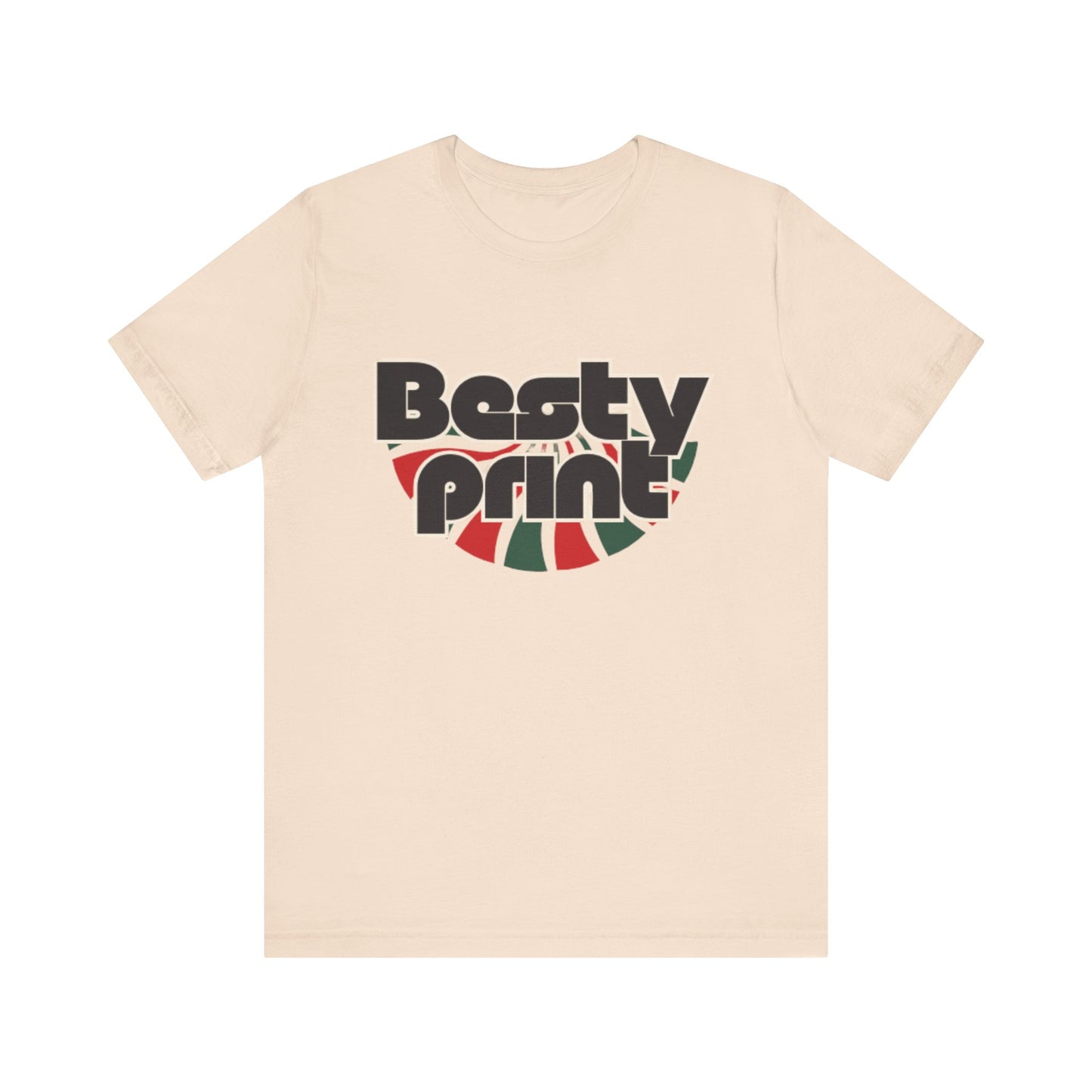 Besty Print Unisex Jersey Tee - Fun and Trendy T-Shirt for Friends, Casual Wear, Gifts, Parties, Holidays