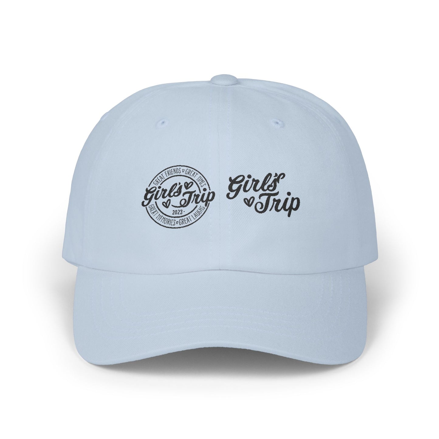 Girls Trip Classic Dad Cap, Embroidered Hat, Travel Accessory, Vacation Essentials, Gift for Friends