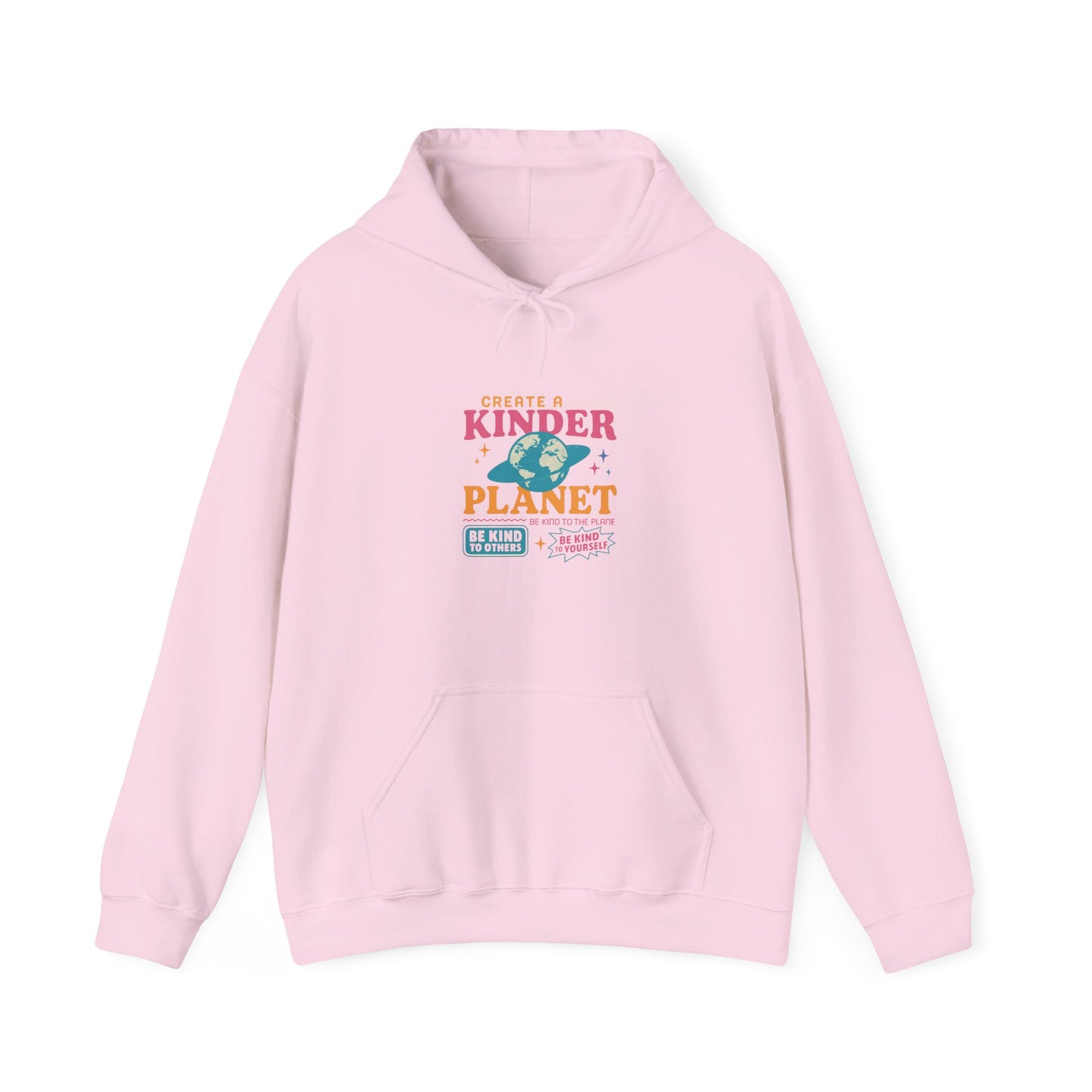 Eco-Friendly Hoodie for a Kinder Planet, Unisex Sweatshirt, Sustainable Apparel Gift, Earth Day Celebration, Cozy Everyday Wear