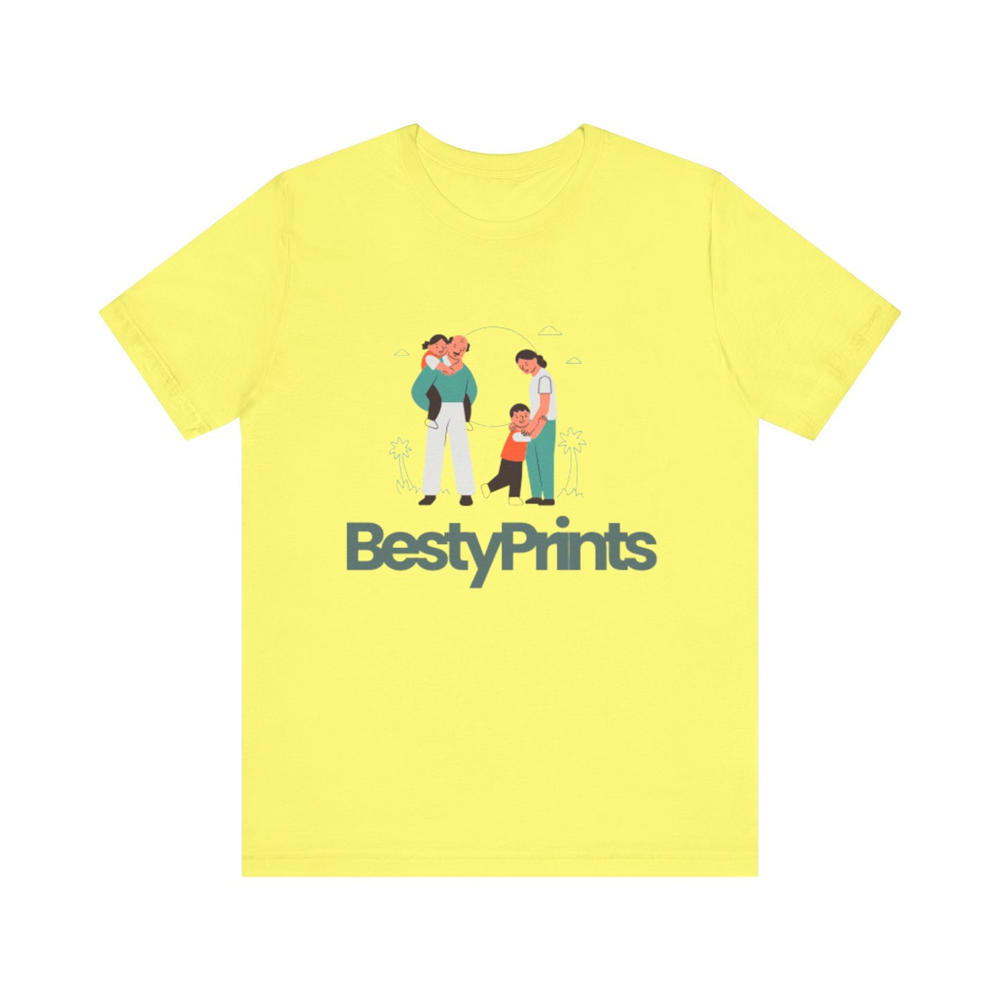 Family Bond Unisex Tee, Cute Family T-Shirt, BestyPrints Graphic Tee, Gift for Parents, Casual Family Wear
