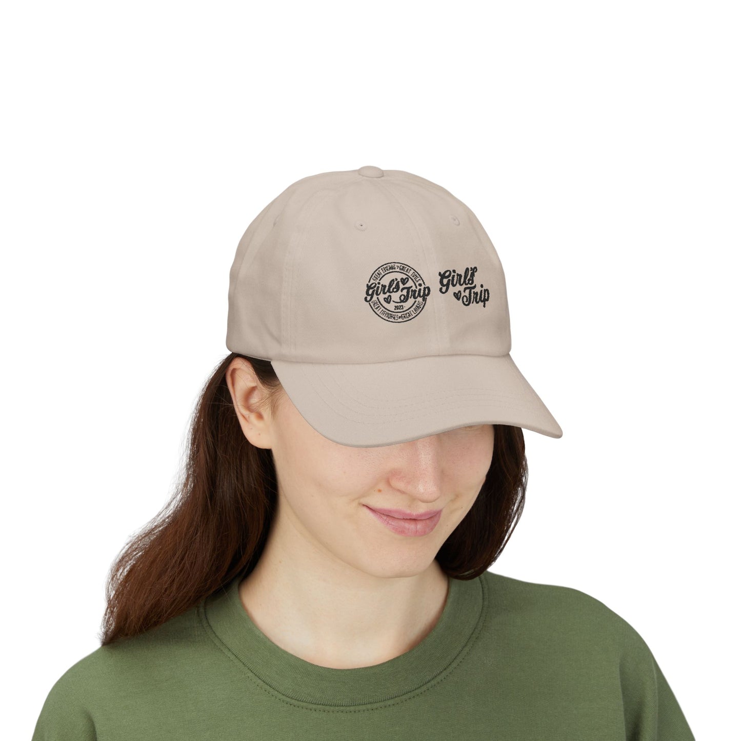 Girls Trip Classic Dad Cap, Embroidered Hat, Travel Accessory, Vacation Essentials, Gift for Friends
