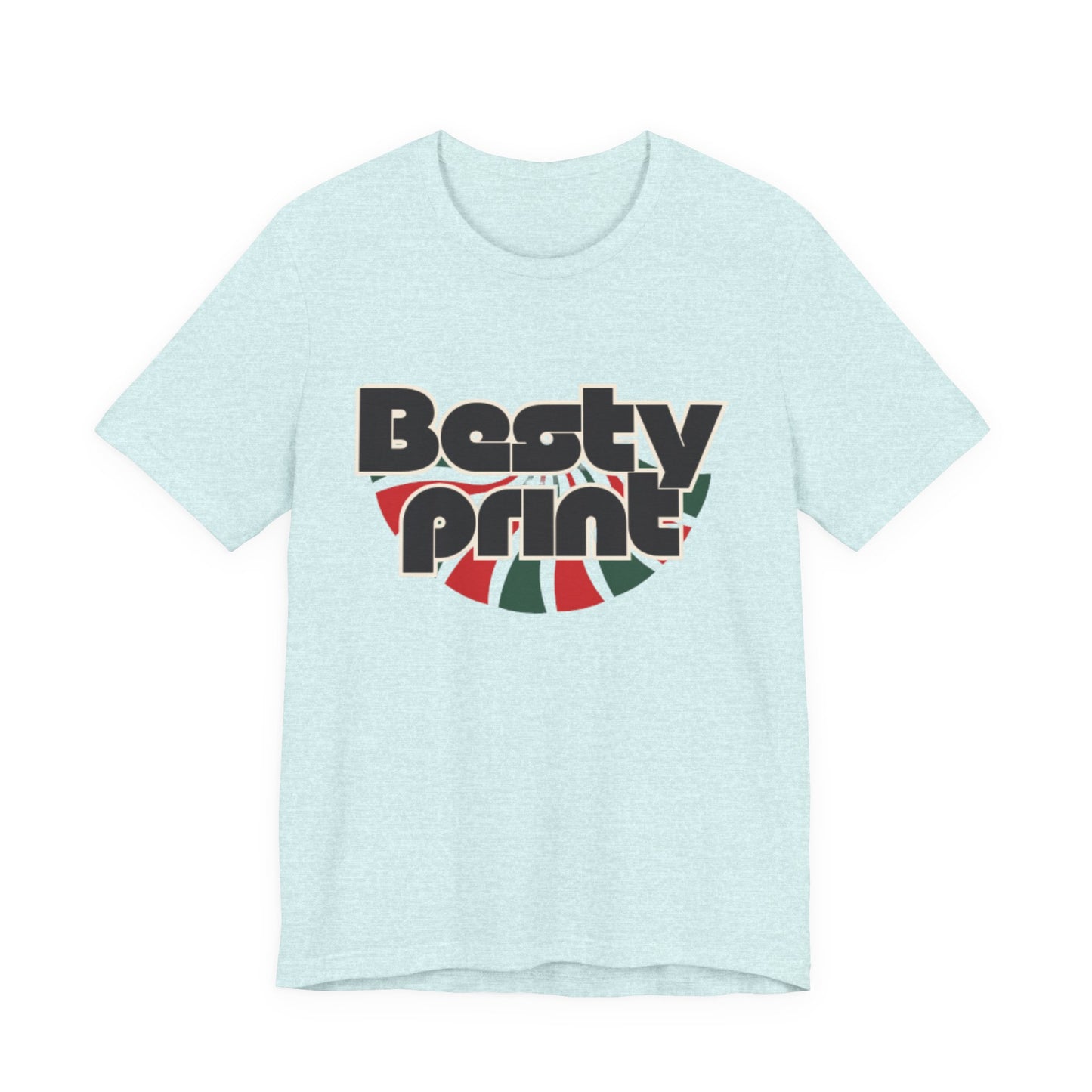 Besty Print Unisex Jersey Tee - Fun and Trendy T-Shirt for Friends, Casual Wear, Gifts, Parties, Holidays