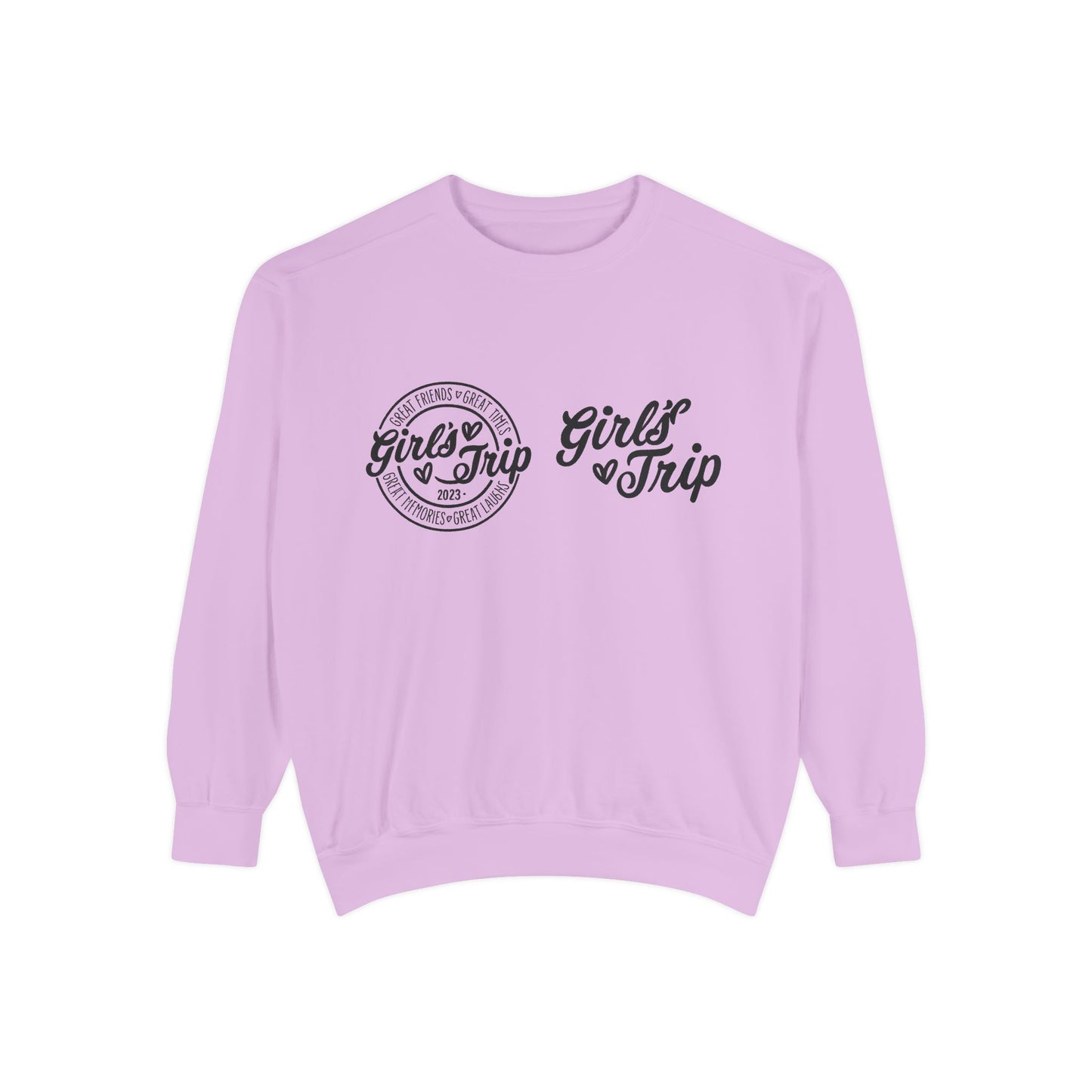 Girls Trip Unisex Sweatshirt, Cozy Girls Weekend Apparel, Perfect for Group Travel, Gift for Friends, Casual Fashion for Getaways