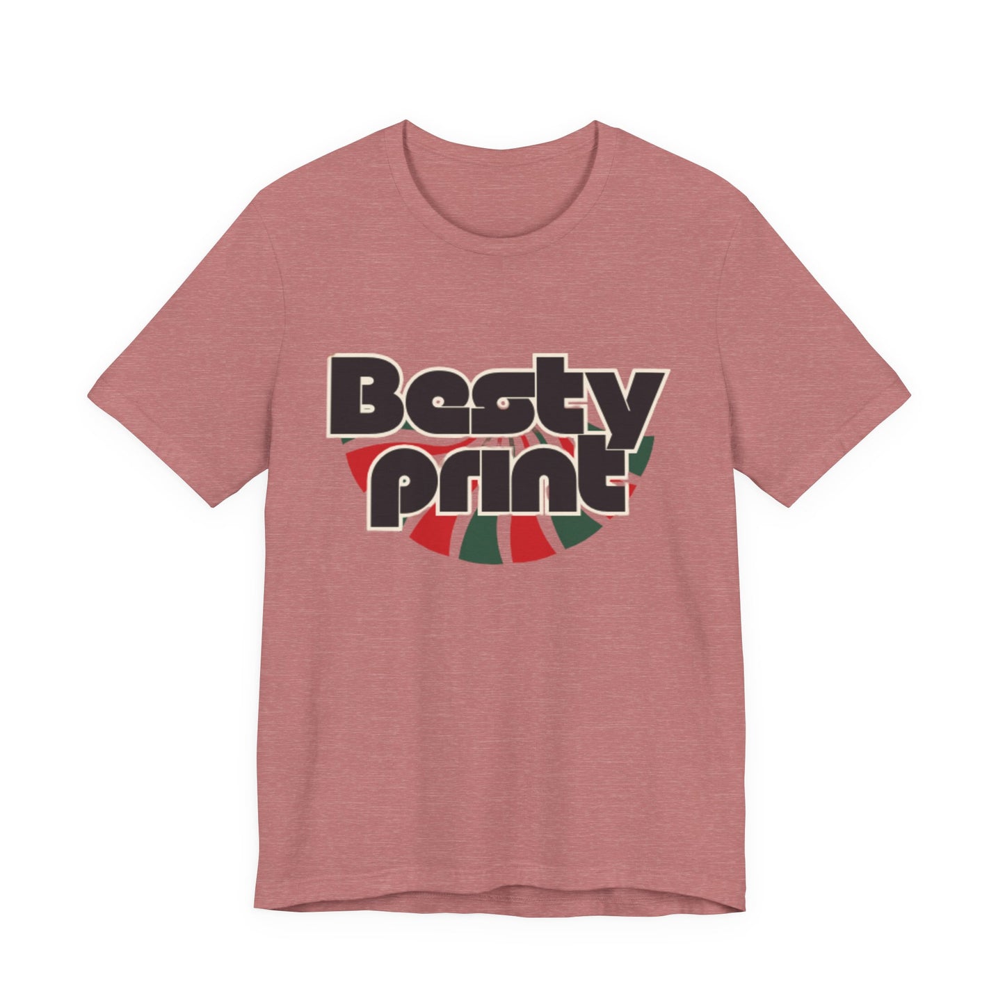 Besty Print Unisex Jersey Tee - Fun and Trendy T-Shirt for Friends, Casual Wear, Gifts, Parties, Holidays