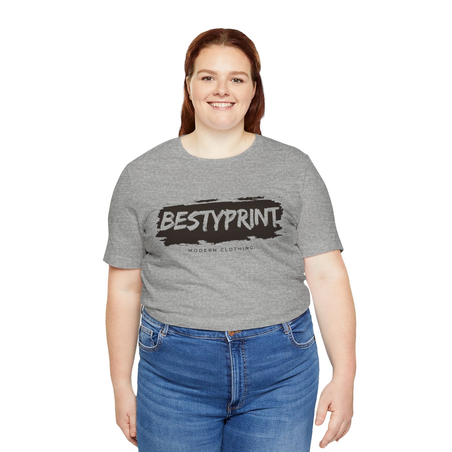 Modern Graphic Unisex Tee, Casual Streetwear, Bestyprint T-Shirt, Gift for Him or Her, Everyday Wear, Summer Fashion, Trendy Style