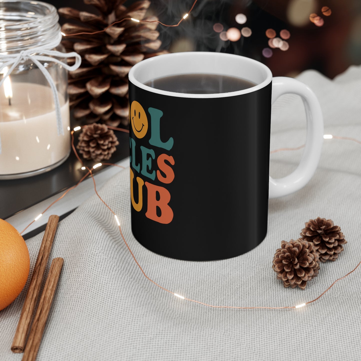 Cool Uncles Club Mug - Fun Gift for Uncles, Coffee Lover, Birthday Present, Family Gatherings, Unique Dad Gift