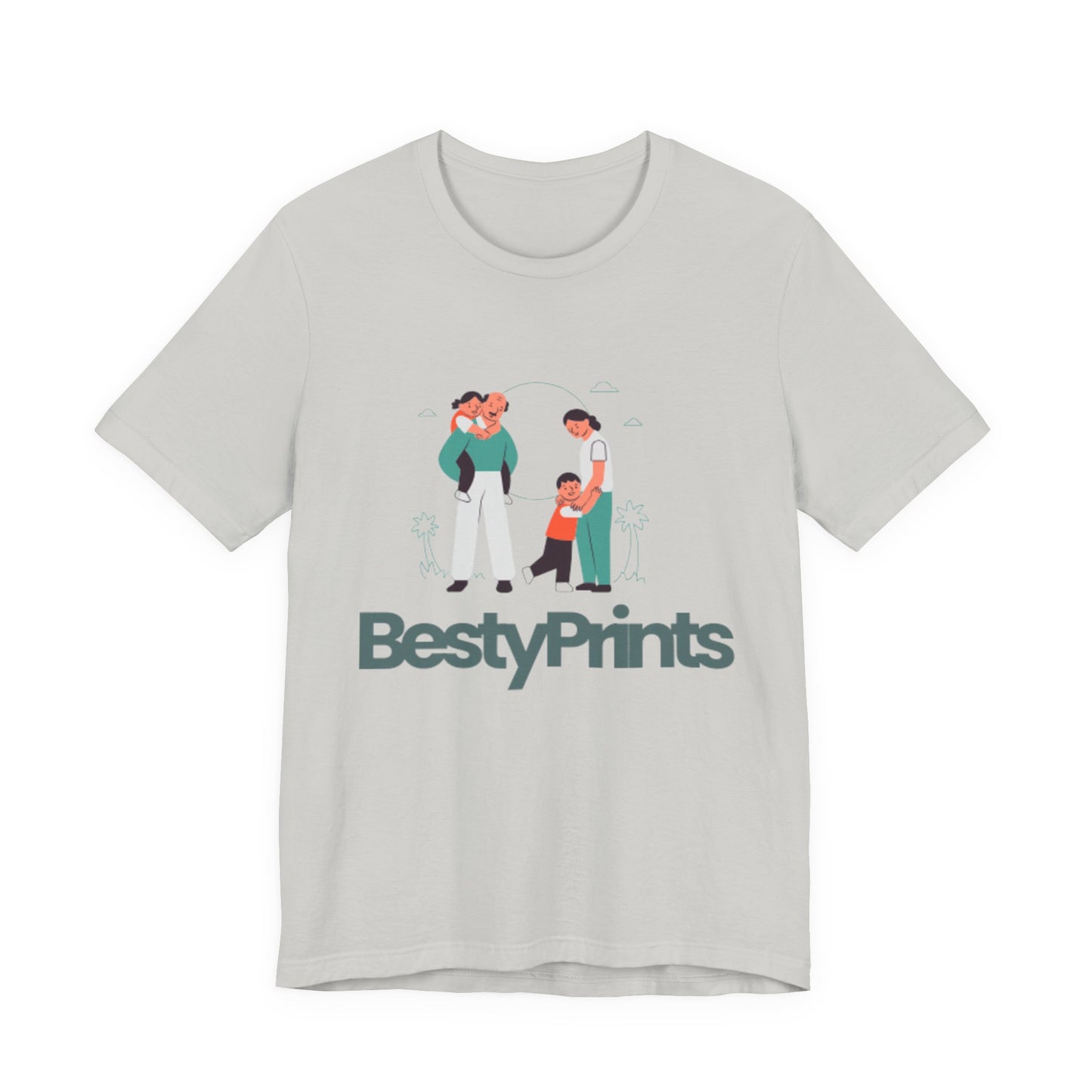 Family Bond Unisex Tee, Cute Family T-Shirt, BestyPrints Graphic Tee, Gift for Parents, Casual Family Wear