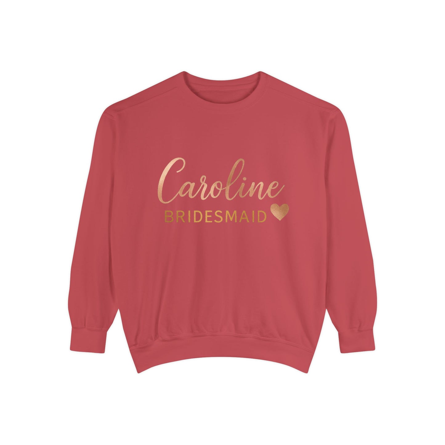 Bridesmaid Sweatshirt, Personalized Gift, Unisex Pullover, Wedding Party Apparel, Custom Bridesmaid Sweatshirt