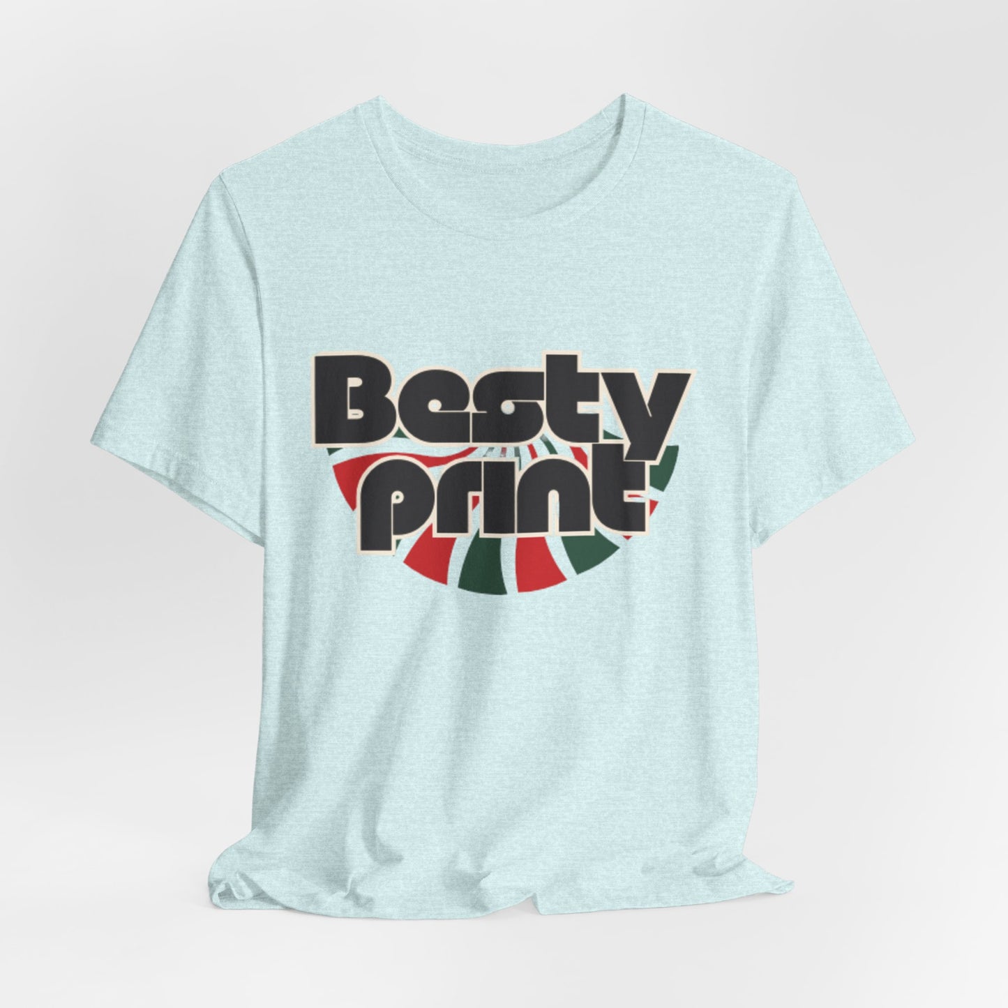 Besty Print Unisex Jersey Tee - Fun and Trendy T-Shirt for Friends, Casual Wear, Gifts, Parties, Holidays