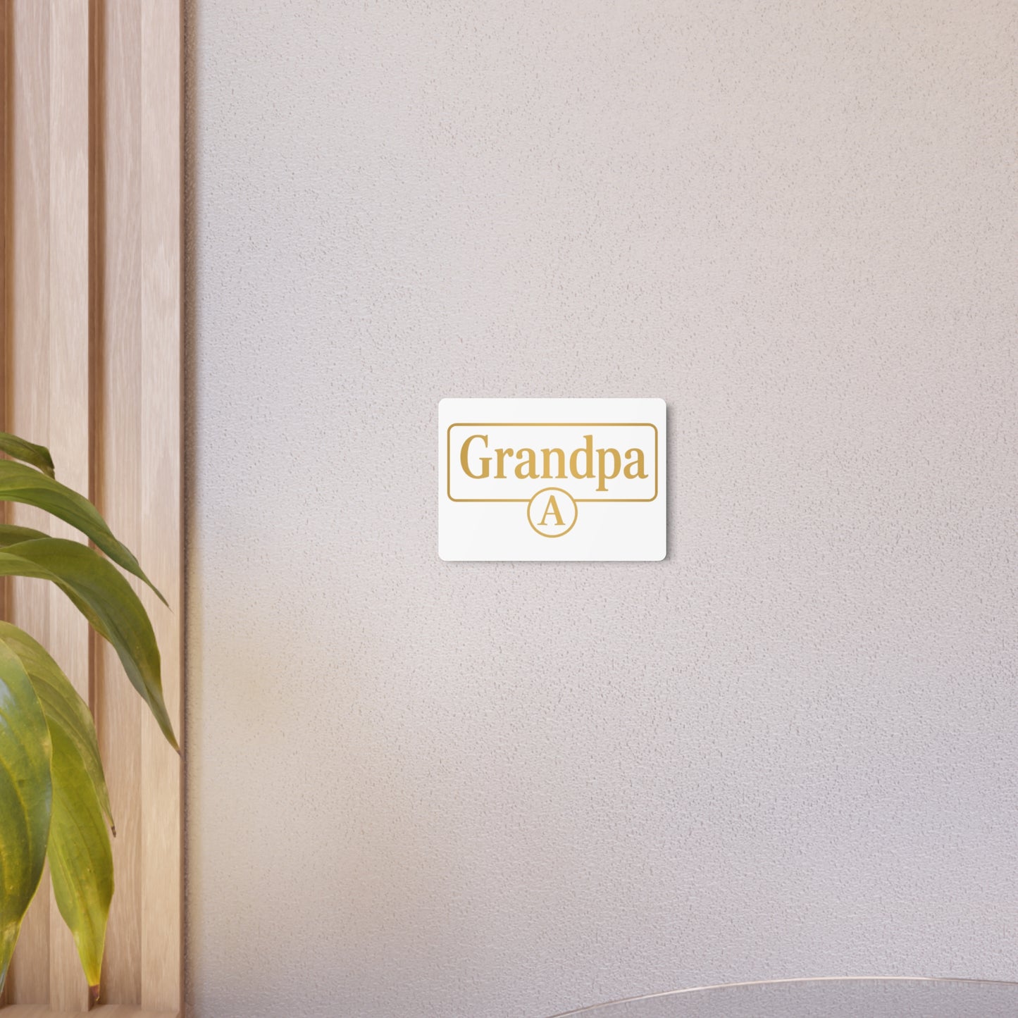 Personalized Grandpa Metal Art Sign | Unique Home Decor, Gift for Grandpa, Wall Art, Custom Name Sign, Family Gift