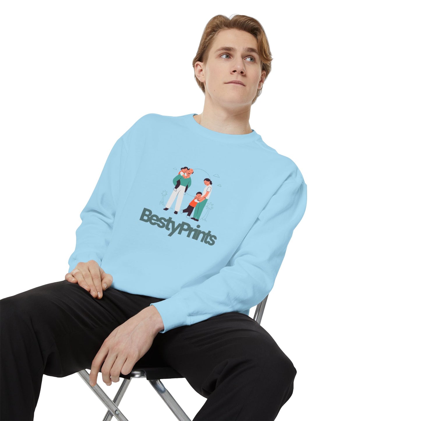 Best Friends Unisex Sweatshirt, Cozy Fashion, Gift for Friends, Casual Wear, Retro Style, Perfect for Hangouts, Birthday Gift