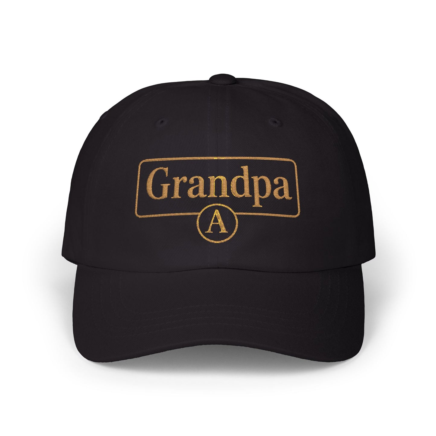Classic Dad Cap with 'Grandpa' Design – Perfect Gift for Father's Day, Casual Outings, Playful Statement, Dad's Birthday, Summer Fun