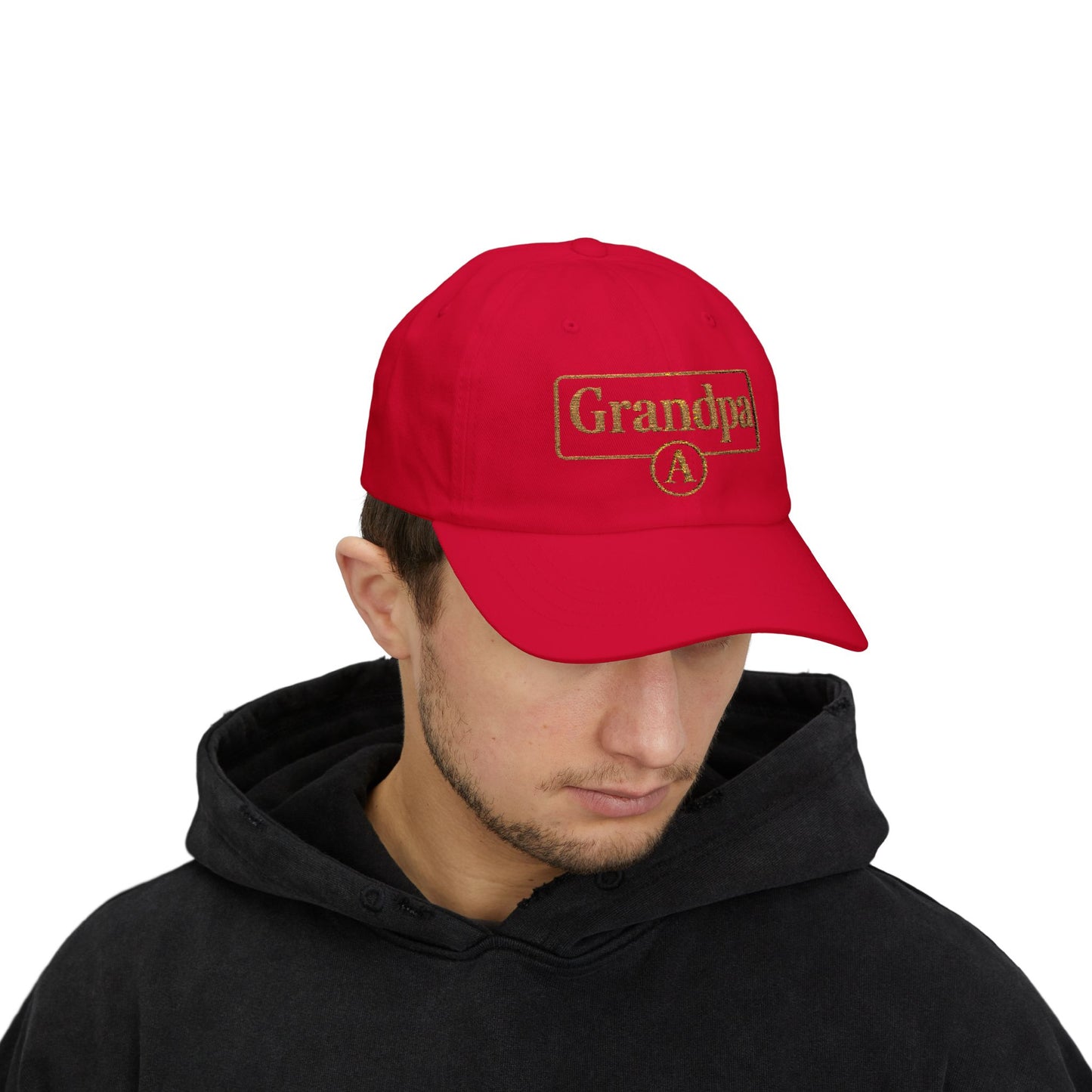 Classic Dad Cap with 'Grandpa' Design – Perfect Gift for Father's Day, Casual Outings, Playful Statement, Dad's Birthday, Summer Fun