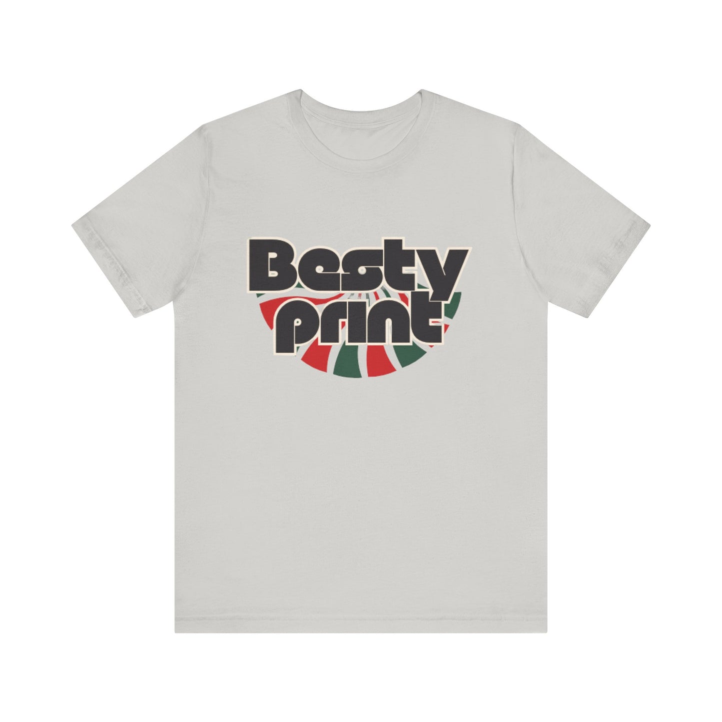 Besty Print Unisex Jersey Tee - Fun and Trendy T-Shirt for Friends, Casual Wear, Gifts, Parties, Holidays