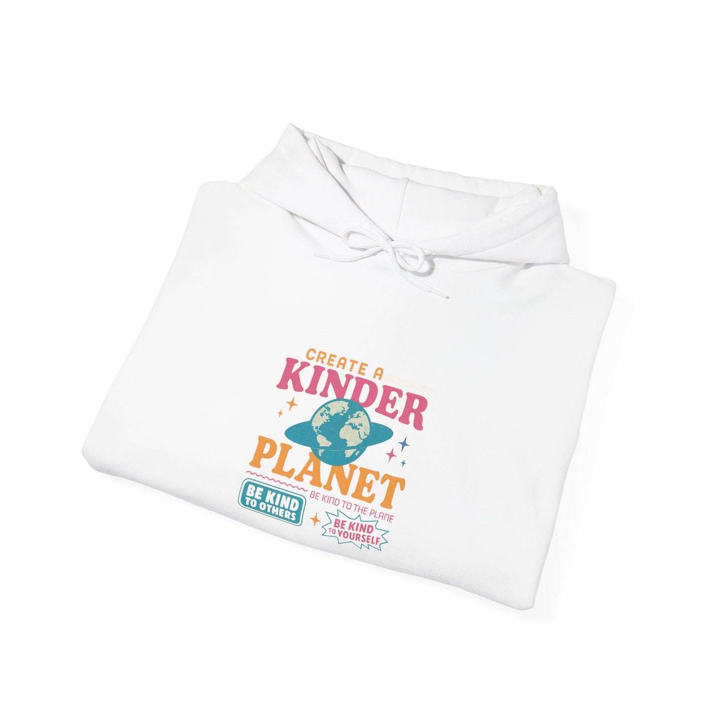 Eco-Friendly Hoodie for a Kinder Planet, Unisex Sweatshirt, Sustainable Apparel Gift, Earth Day Celebration, Cozy Everyday Wear