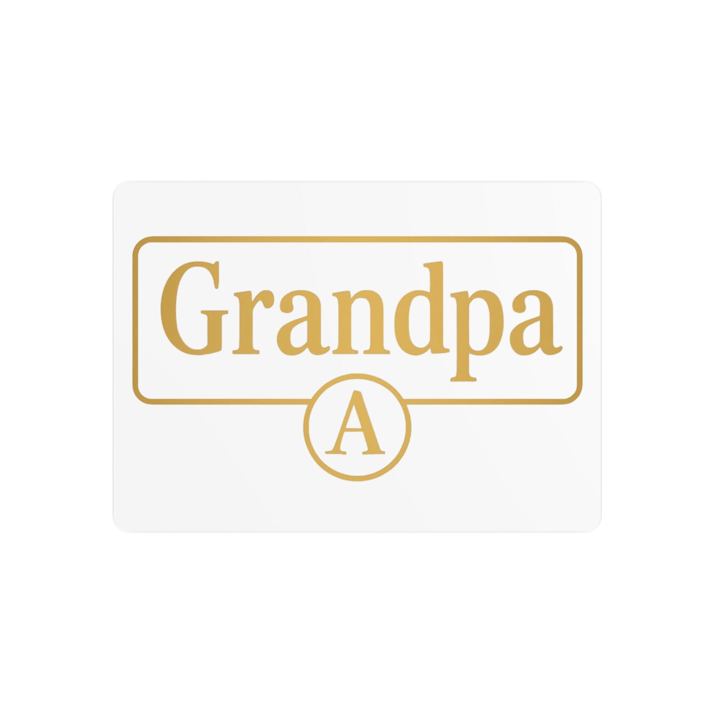 Personalized Grandpa Metal Art Sign | Unique Home Decor, Gift for Grandpa, Wall Art, Custom Name Sign, Family Gift