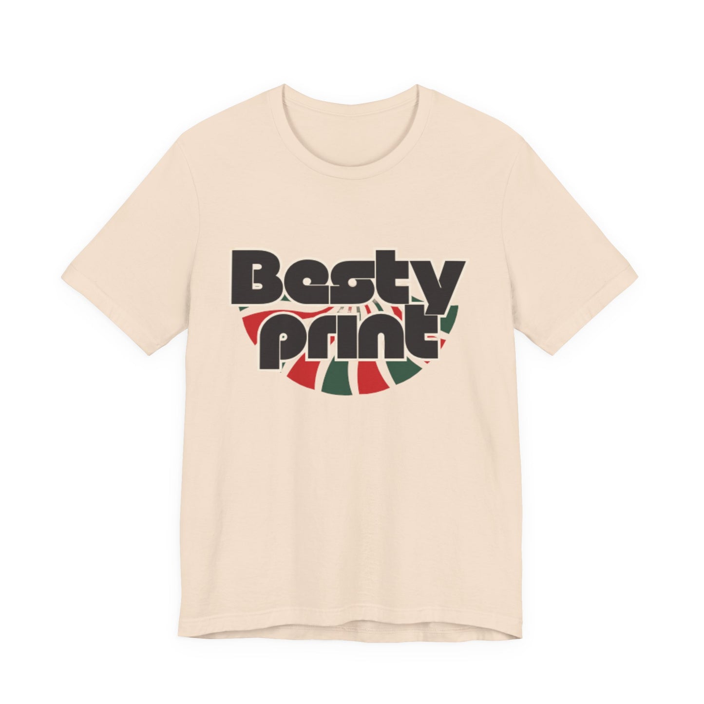 Besty Print Unisex Jersey Tee - Fun and Trendy T-Shirt for Friends, Casual Wear, Gifts, Parties, Holidays