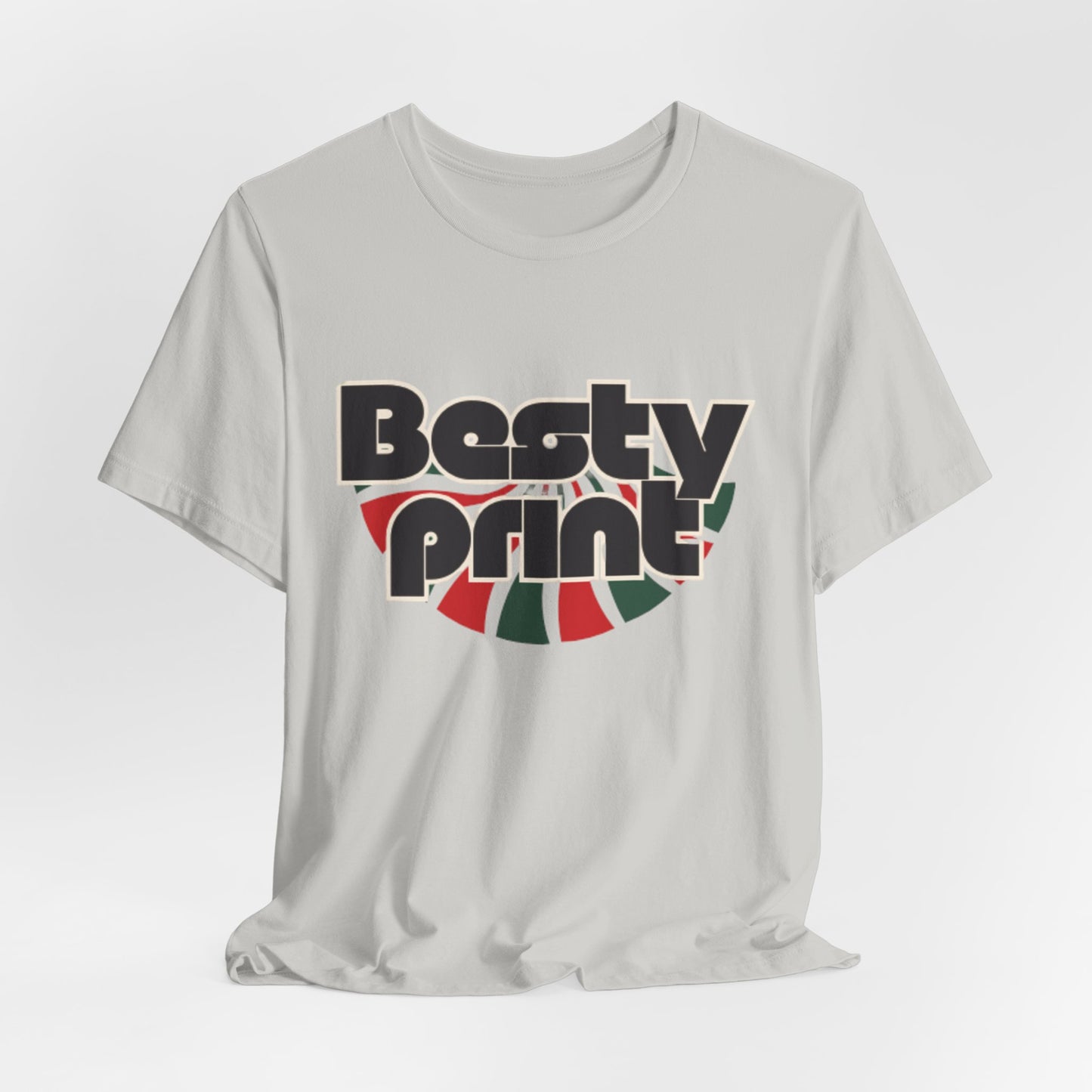 Besty Print Unisex Jersey Tee - Fun and Trendy T-Shirt for Friends, Casual Wear, Gifts, Parties, Holidays
