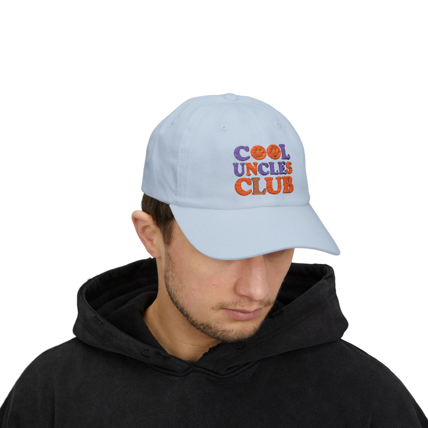 Cool Uncles Club Classic Dad Cap - Fun Gift for Uncles, Casual Wear, Outdoor Activities, Family Gatherings, Unique Accessories