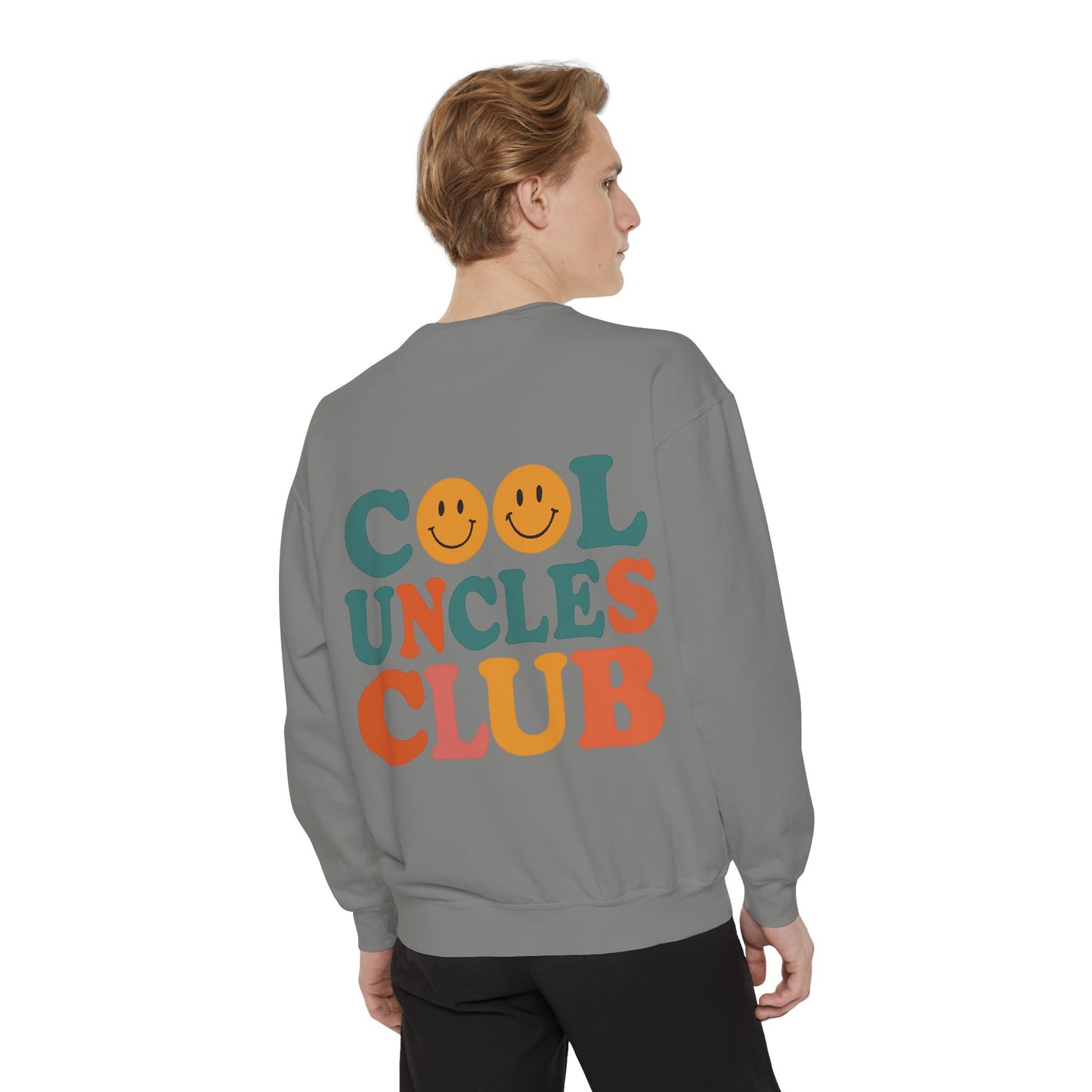 Cool Uncles Club Sweatshirt, Unisex Fashion, Cozy Gift for Dads, Family Reunion, Hipster Style, Casual Wear
