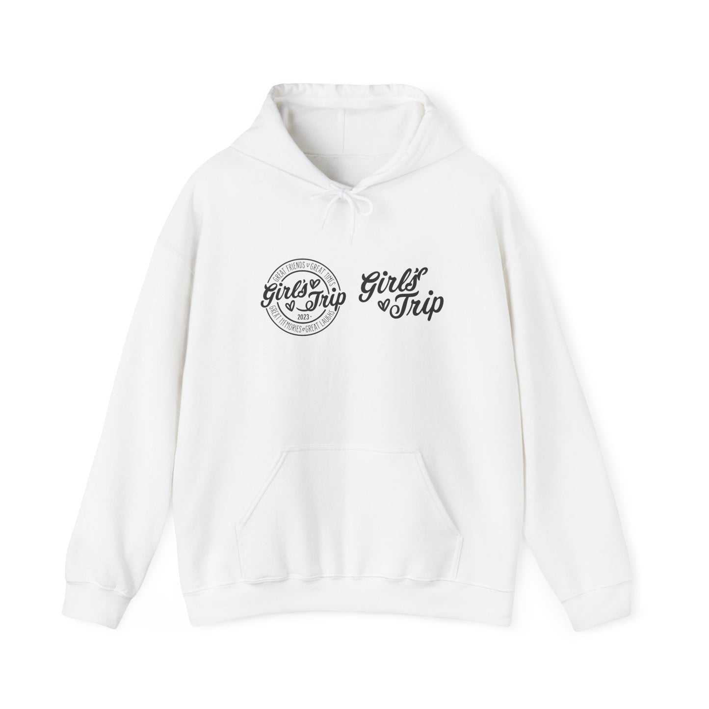 Girls' Trip Unisex Hoodie – Perfect for BFF Getaways, Travel Friends, Group Retreats, Women’s Adventure Wear, Travel Gifts