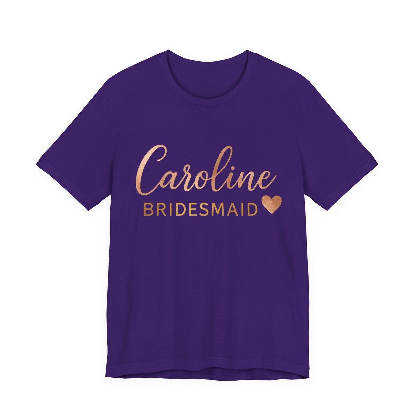 Bridesmaid T-Shirt, Customizable Team Tee, Unique Wedding Gift, Bridal Party Shirt, Memorable Engagement Celebration
