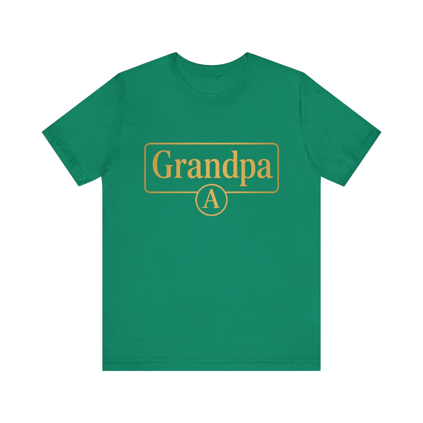 Grandpa Unisex Tee - Stylish Gift for Grandfathers, Casual Wear, Family Reunion, Birthday, Father's Day