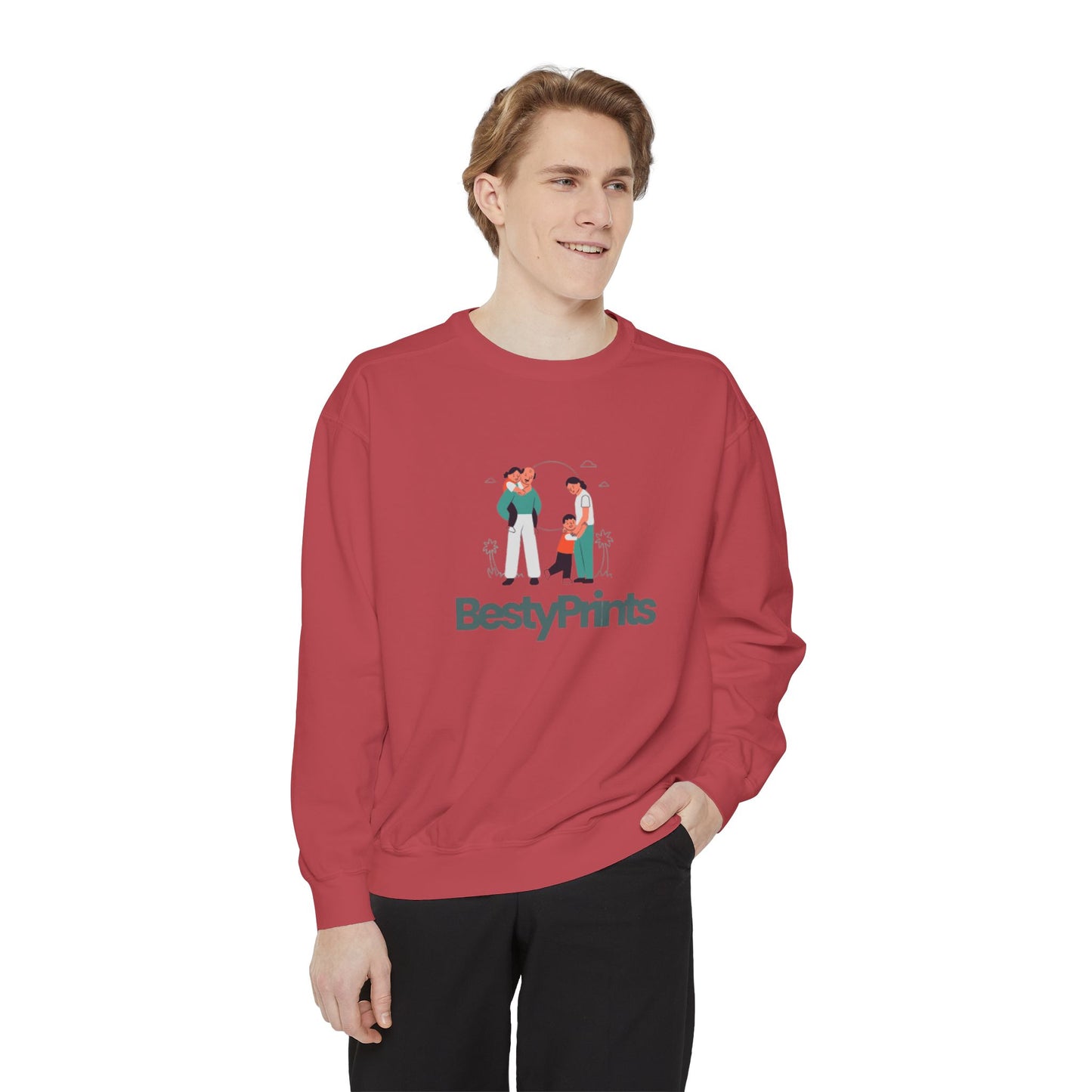 Best Friends Unisex Sweatshirt, Cozy Fashion, Gift for Friends, Casual Wear, Retro Style, Perfect for Hangouts, Birthday Gift