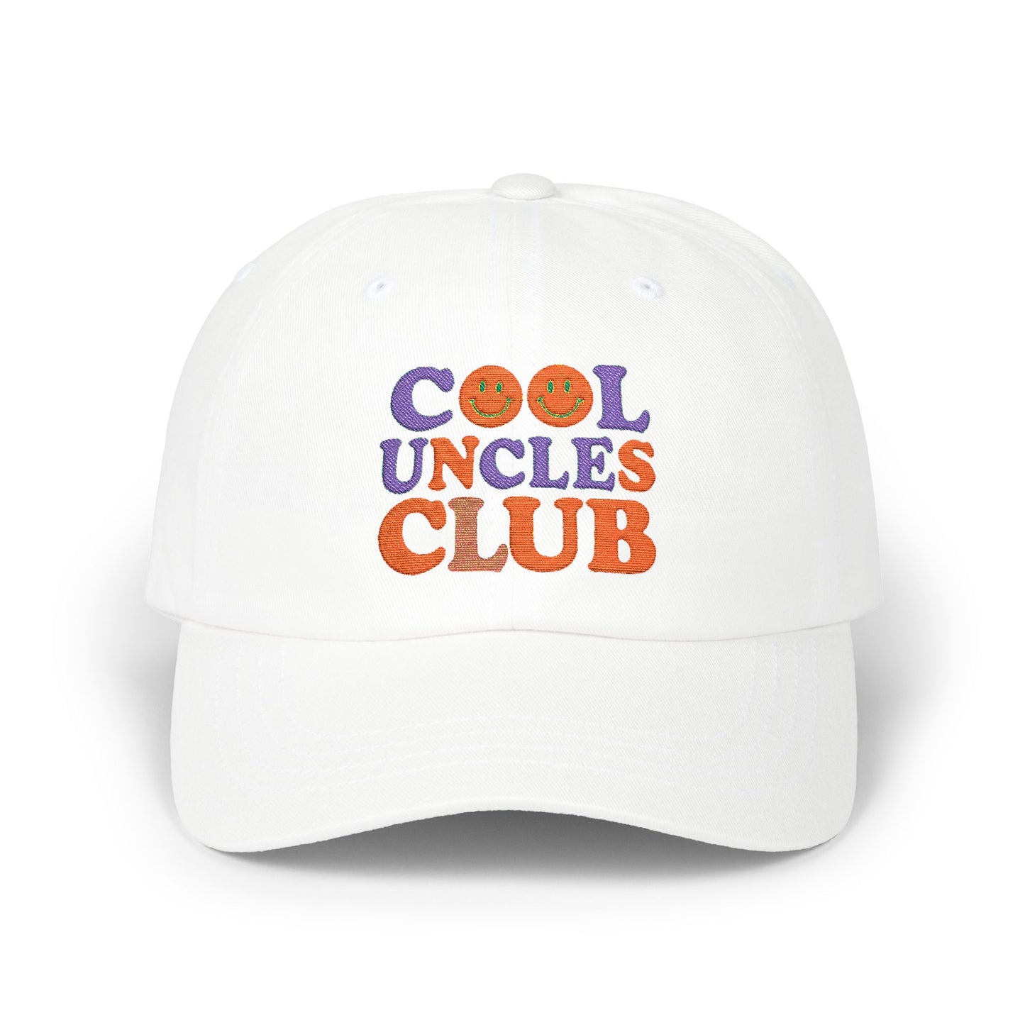 Cool Uncles Club Classic Dad Cap - Fun Gift for Uncles, Casual Wear, Outdoor Activities, Family Gatherings, Unique Accessories