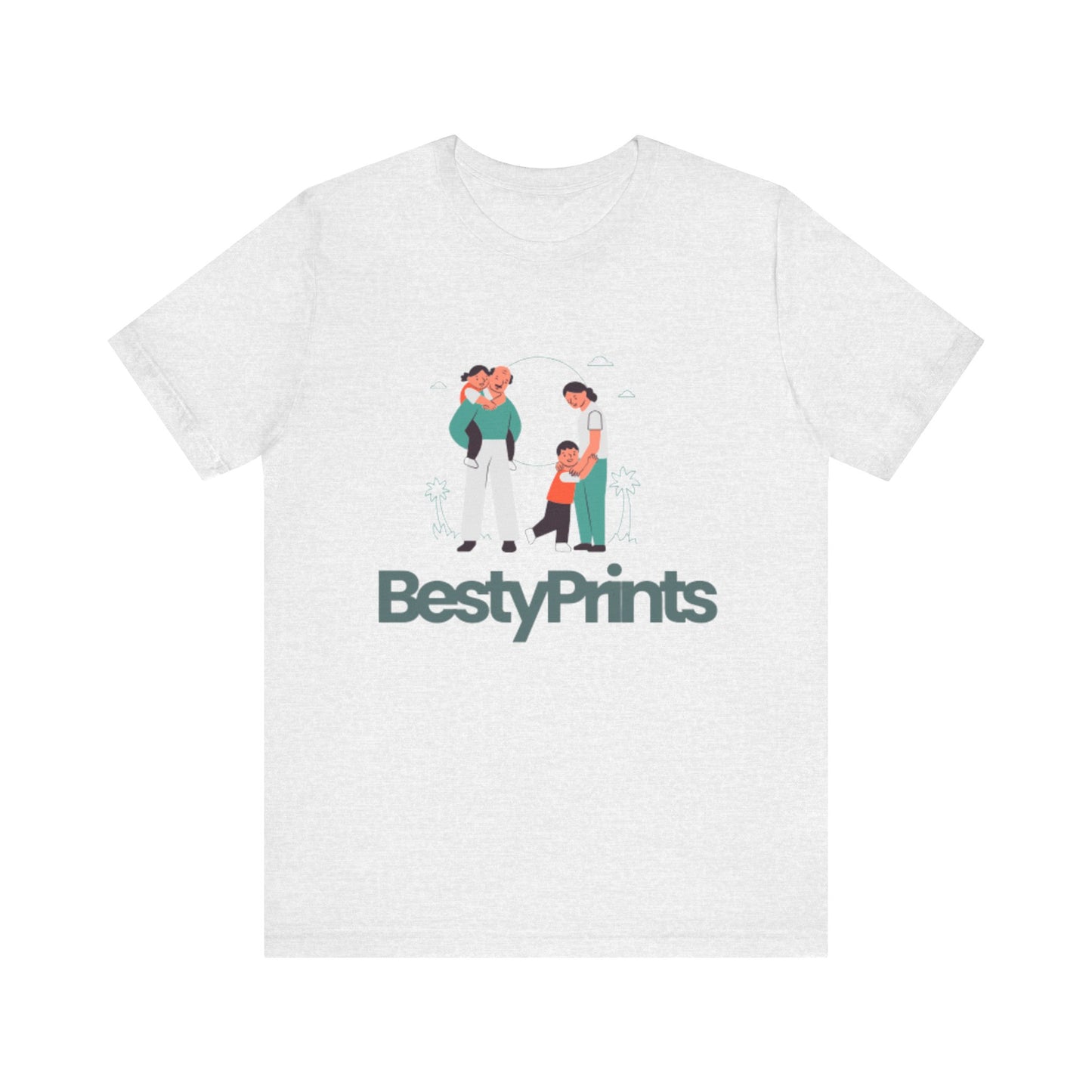 Family Bond Unisex Tee, Cute Family T-Shirt, BestyPrints Graphic Tee, Gift for Parents, Casual Family Wear